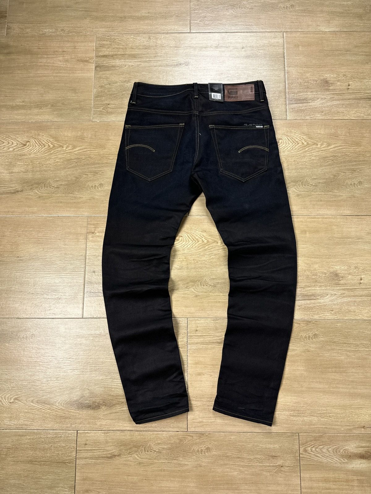 G-Star NEW🏷️ G-Star Raw 3301 OT Slim Denim Jeans Size US 31 - 8 Thumbnail