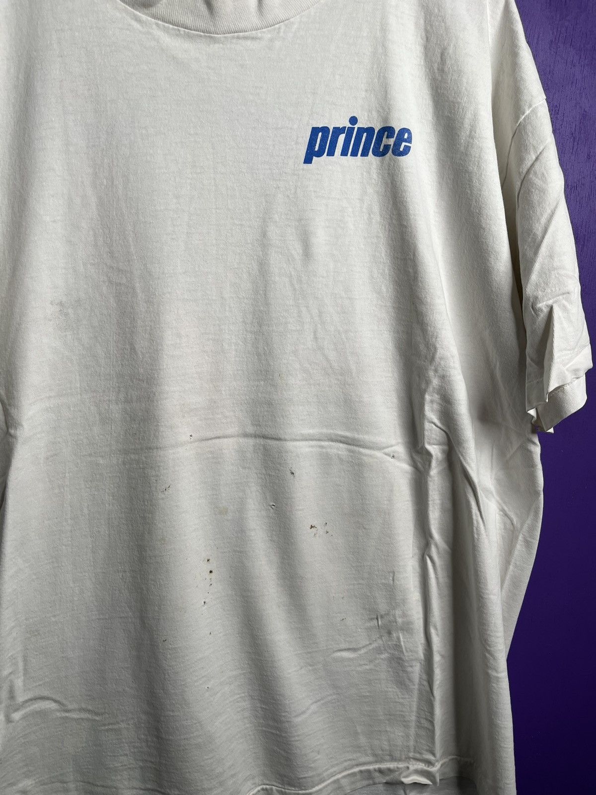 Prince Vintage 90s logo t-shirt Size US XL / EU 56 / 4 - 3 Thumbnail