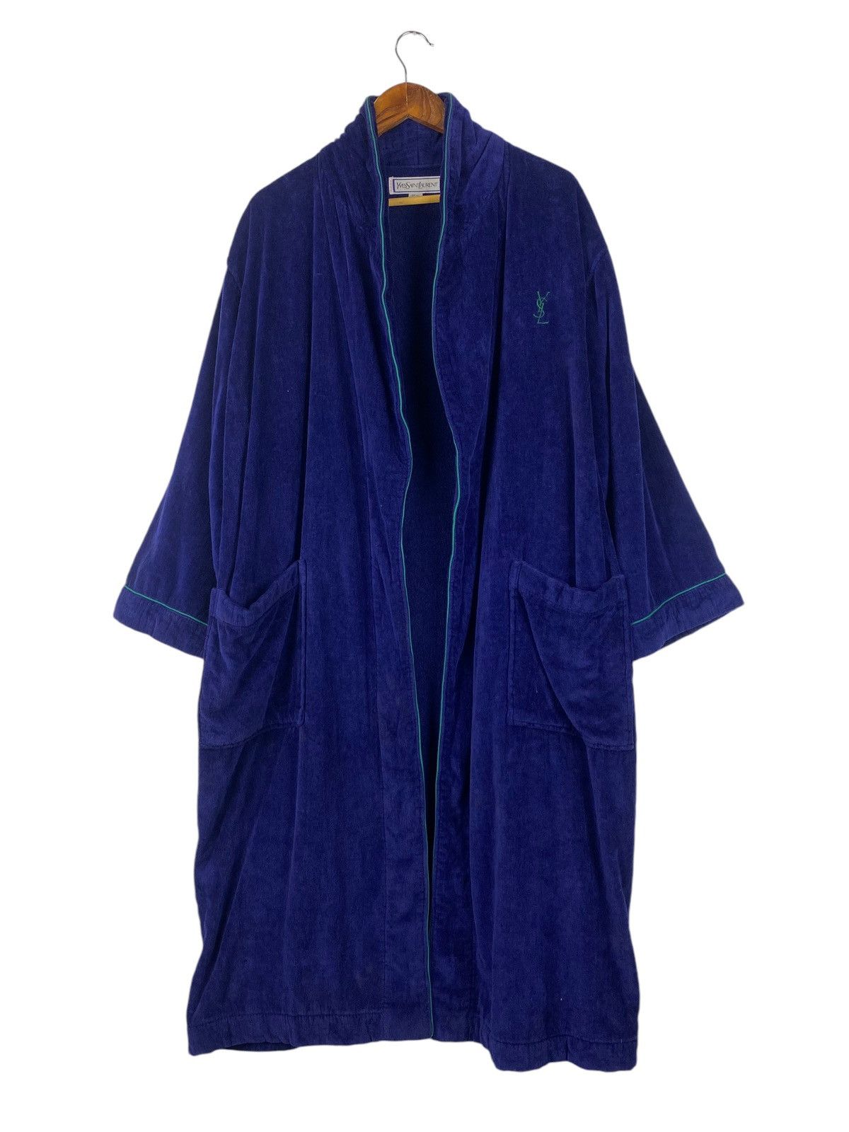 Vintage × Yves Saint Laurent Vintage YSL Pyjamas Jacket Size US M / EU 48-50 / 2 - 1 Thumbnail