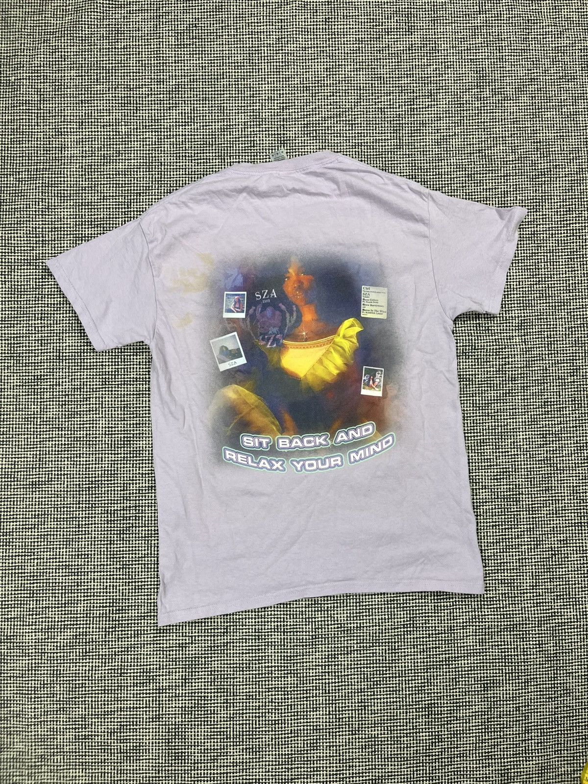 Band Tees × Rap Tees Sza 2017 sit back and relax your mind rap tee Size US M / EU 48-50 / 2 - 2 Thumbnail