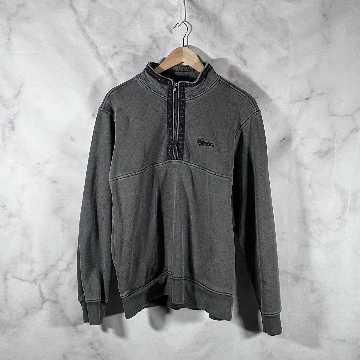 トップス supreme Collegiate Half Zip Pullover XL Supreme Collegiate Half Zip Pullover (FW24) - $158
