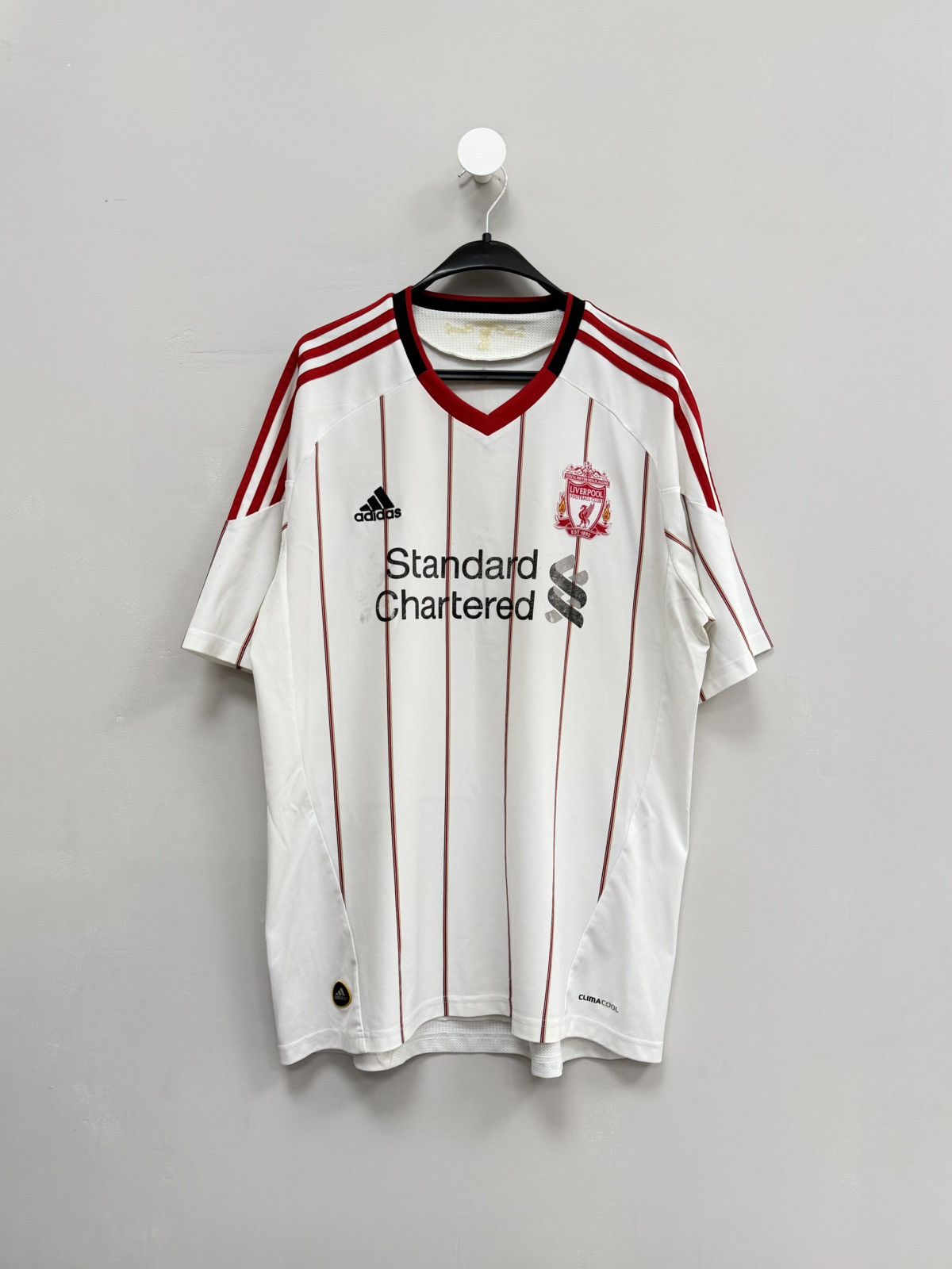 Adidas Liverpool FC 2010 Away Football Jersey #8 Gerrard Adidas Size US L / EU 52-54 / 3 - 2 Thumbnail