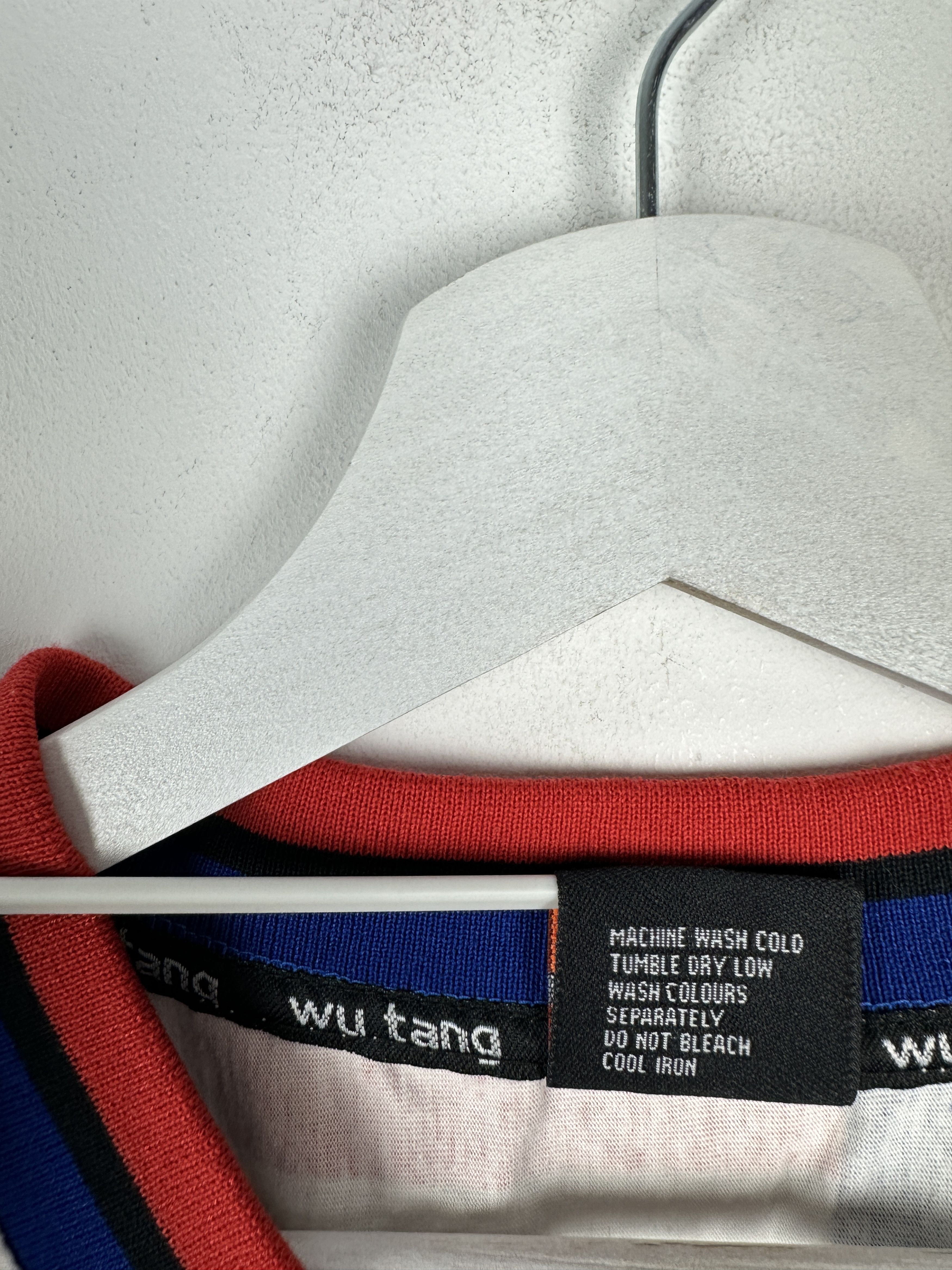 Wu-Tang Clan Wu-Tang Clan 90s Vintage USA Flag Jersey T Shirt Tee Rap Size US XL / EU 56 / 4 - 7 Thumbnail