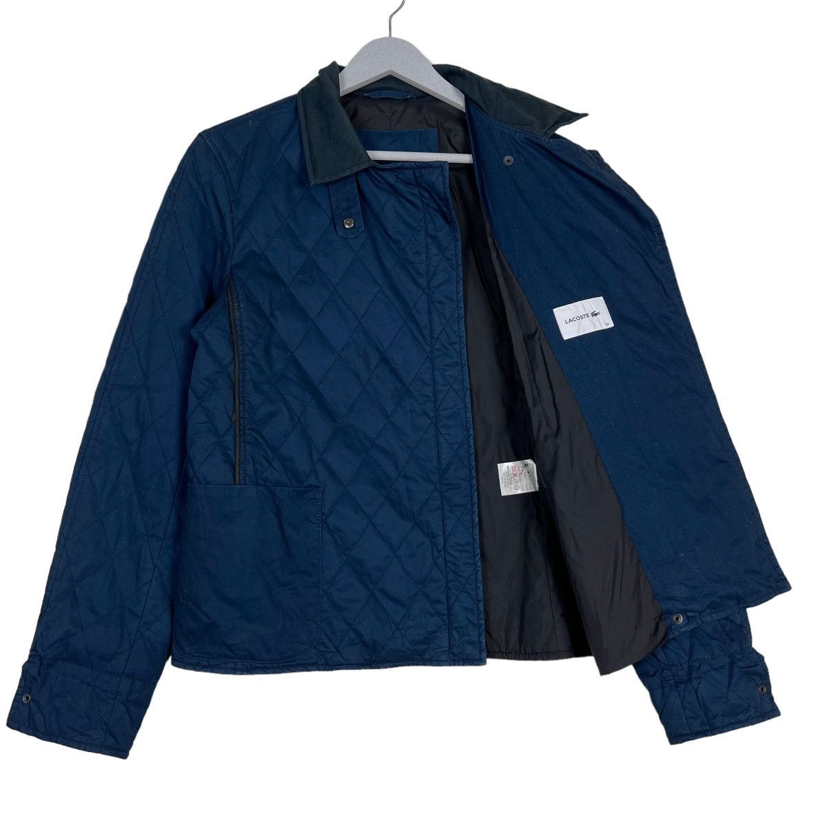 Lacoste 🔥 LACOSTE QUILTED BOMBER JACKET Size US S / EU 44-46 / 1 - 9 Thumbnail