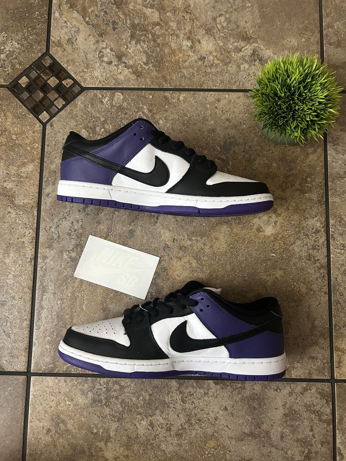 image of Nike Dunk Low Sb Court Purple Shoes, Men's (Size 11)