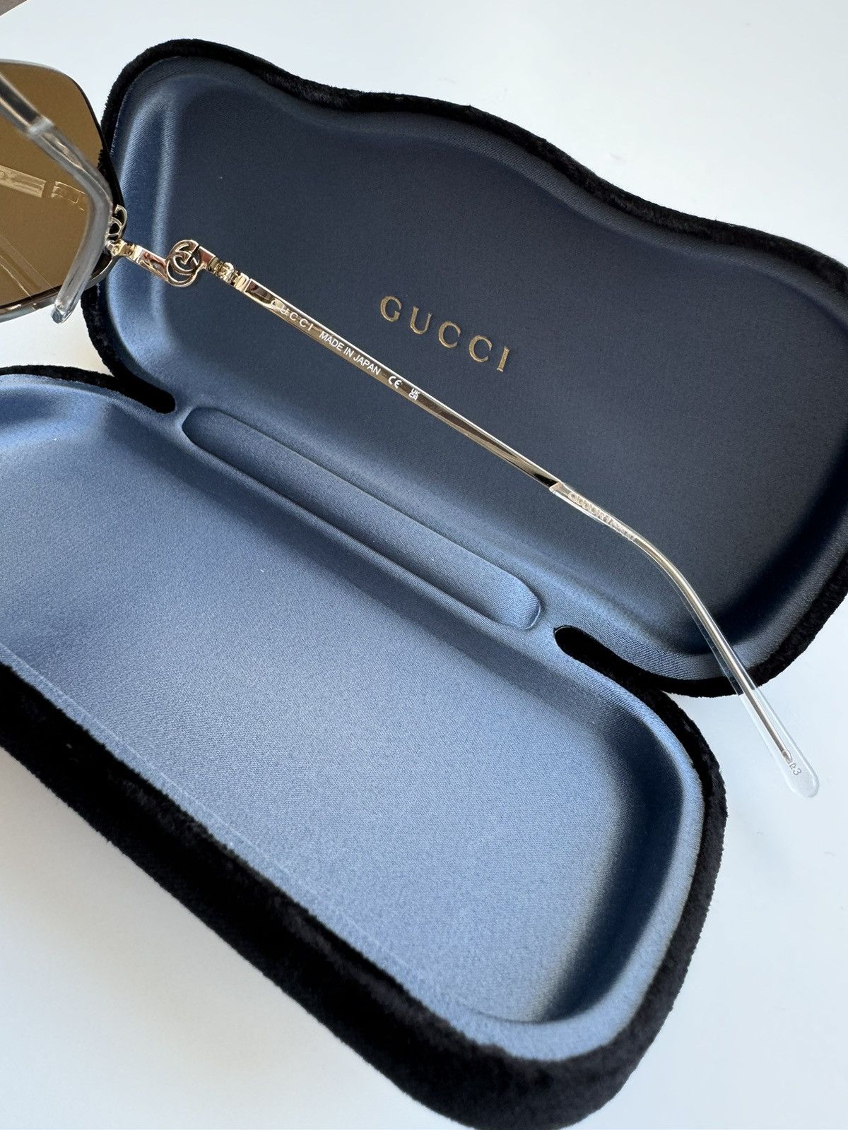 Gucci × Vintage Gucci sunglasses GG1604S 002 Made in Italy New Collection Size ONE SIZE - 5 Thumbnail