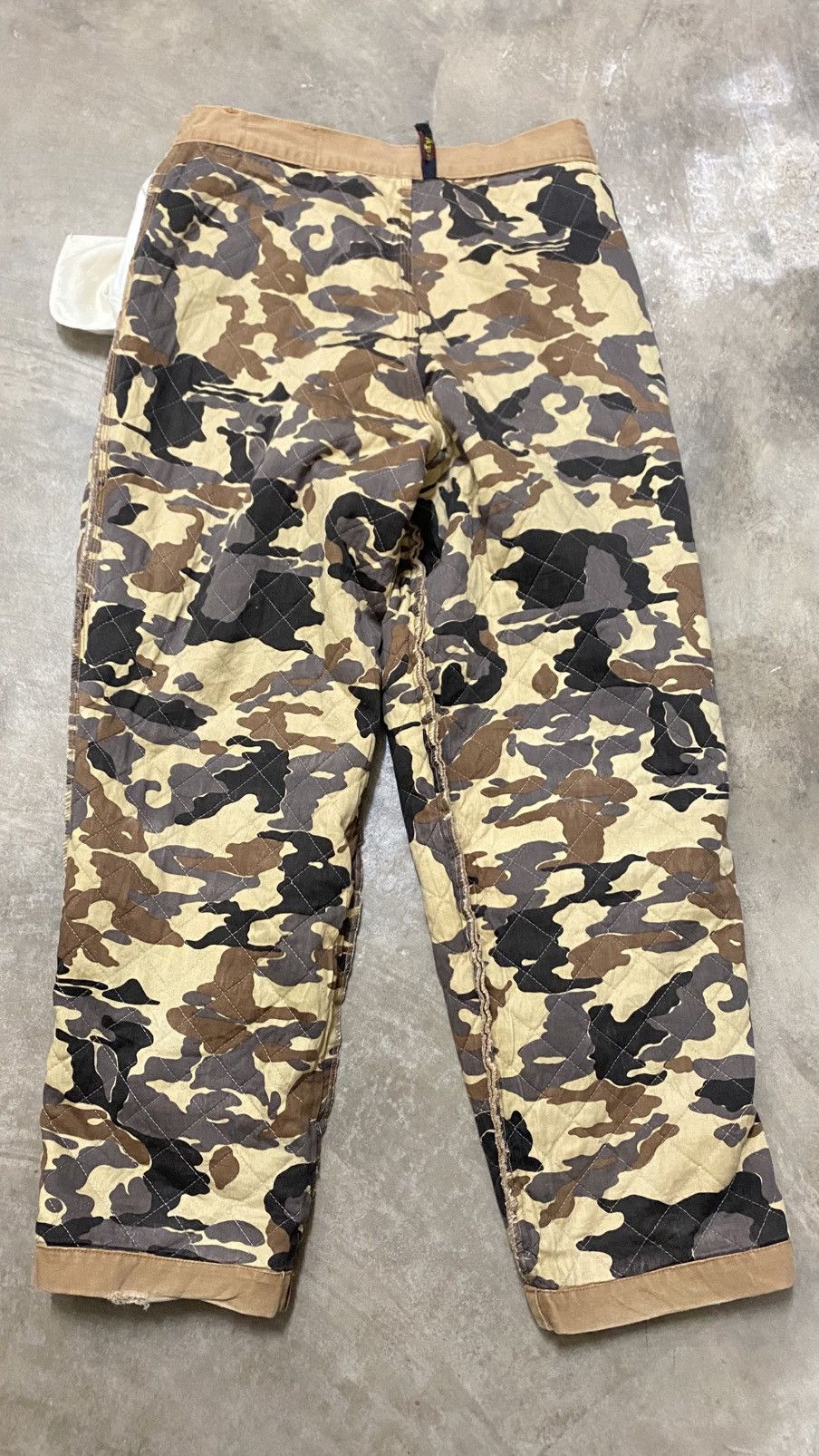 Bape × Vintage 🔥 Rare 🔥 Vintage BAPE Carpenters Pants For Winter Wear Size US 34 / EU 50 - 3 Thumbnail