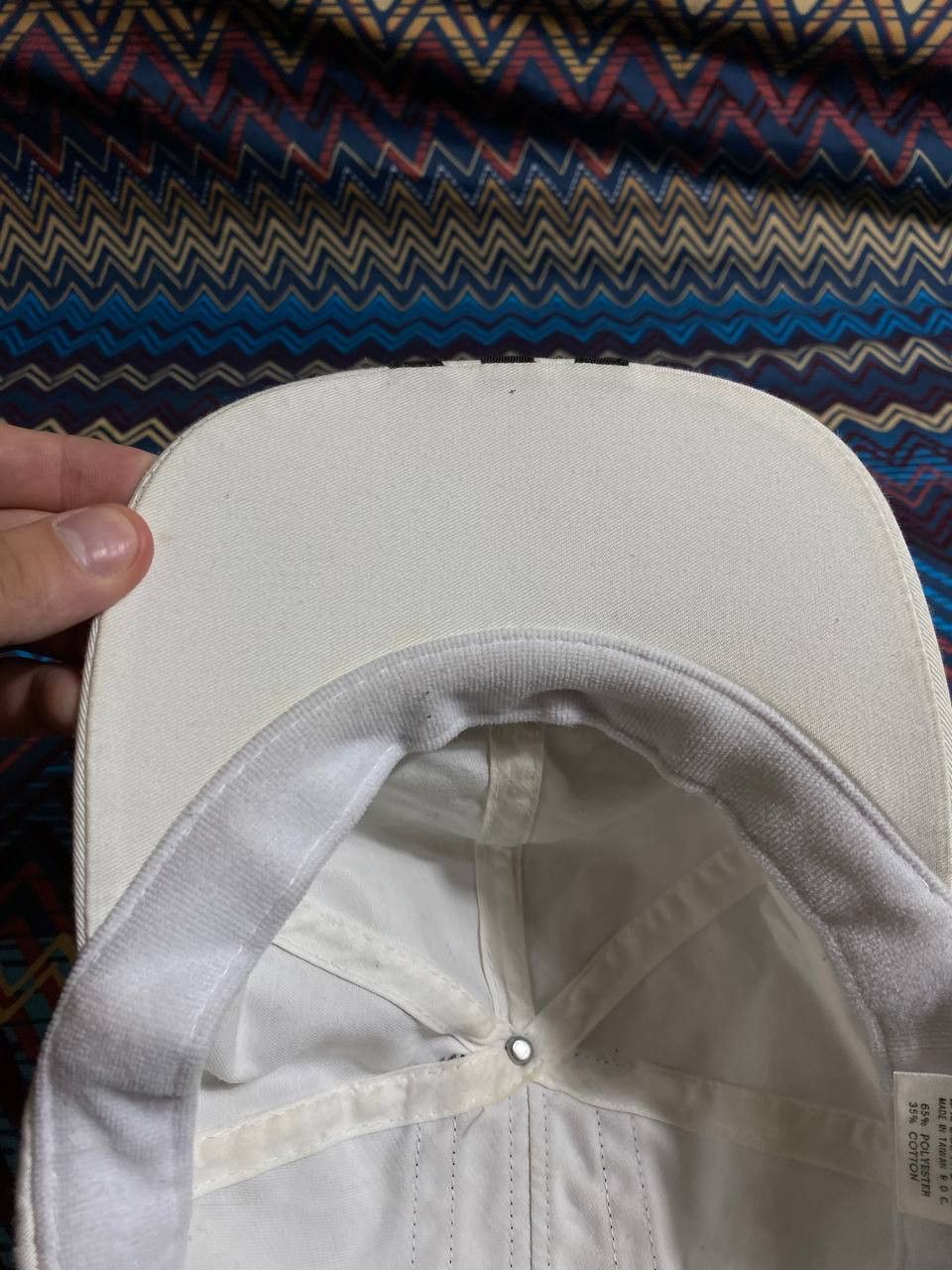 Adidas × Vintage Vintage Adidas Cap Hats 🧢 Navy 90s Big Logo SnapBack Size ONE SIZE - 5 Thumbnail