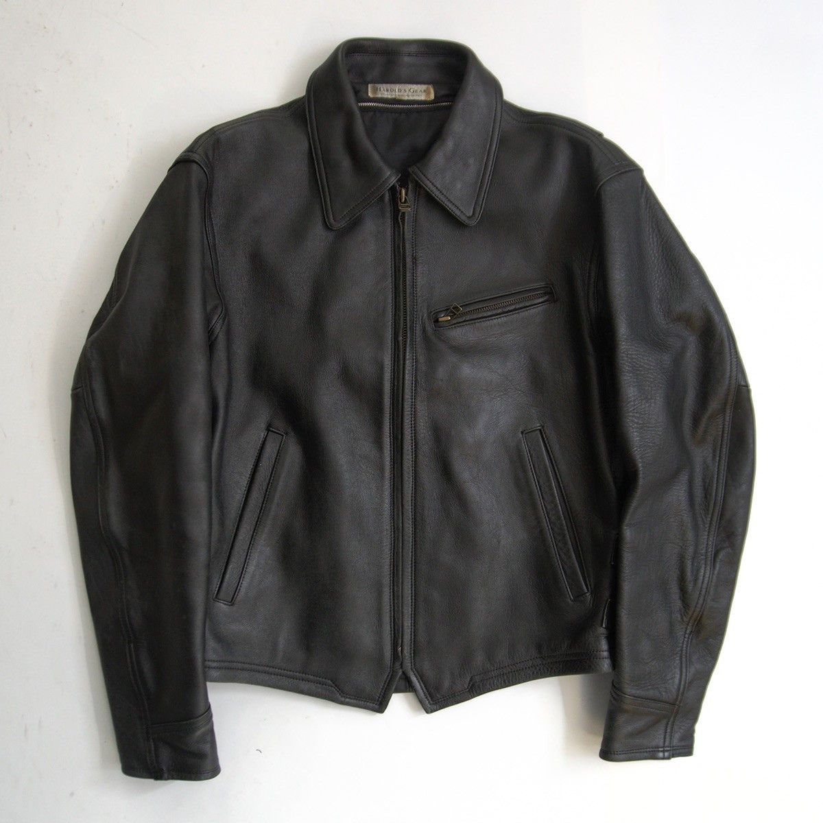 Vintage HAROLDS GEAR Single Rider Jacket Size L Size US L / EU 52-54 / 3 - 1 Thumbnail