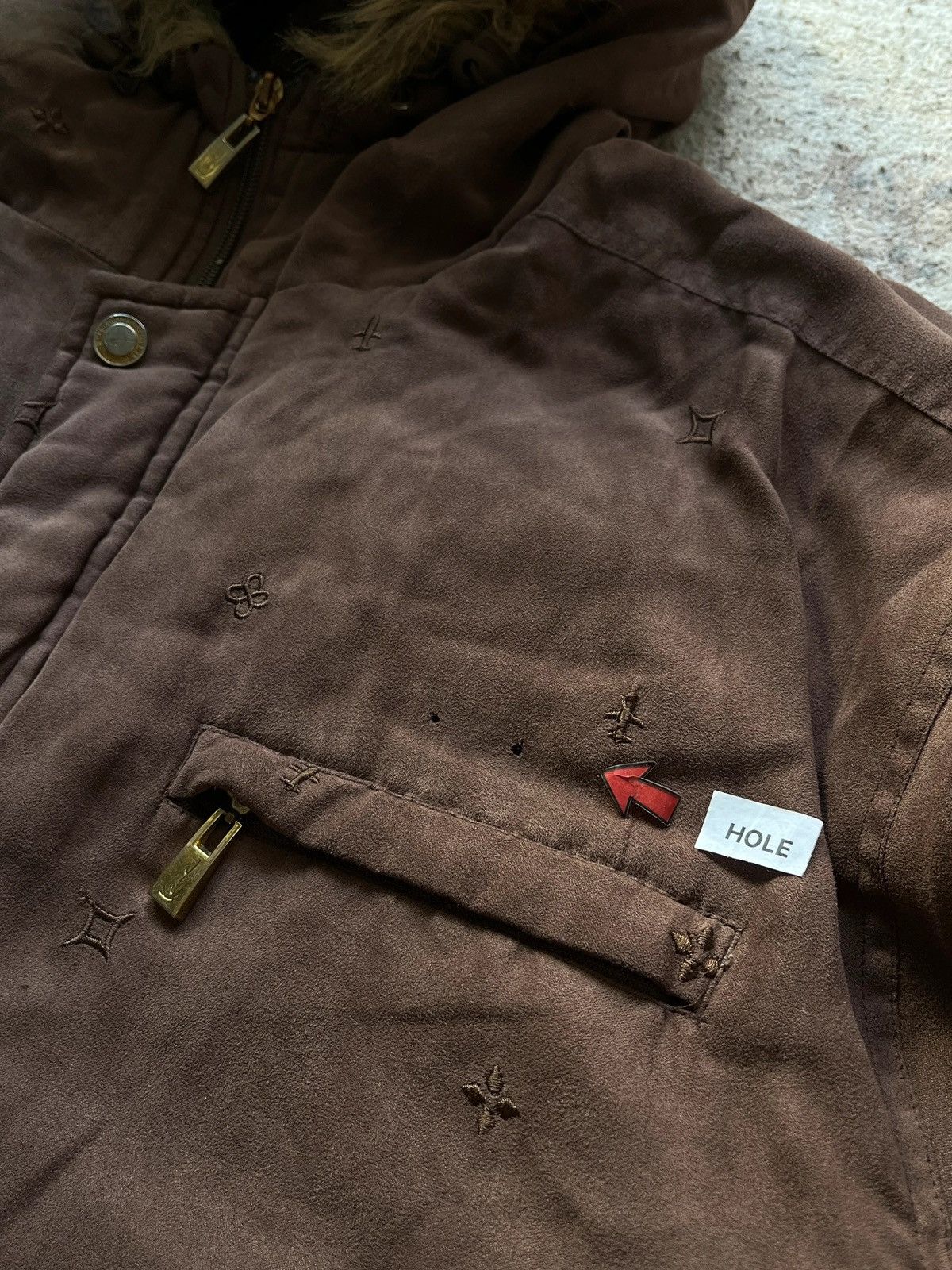 Karl Kani Karl Kani Vintage Hip-Hop Puffer Jacket Velour Monograms Size US XL / EU 56 / 4 - 18 Thumbnail
