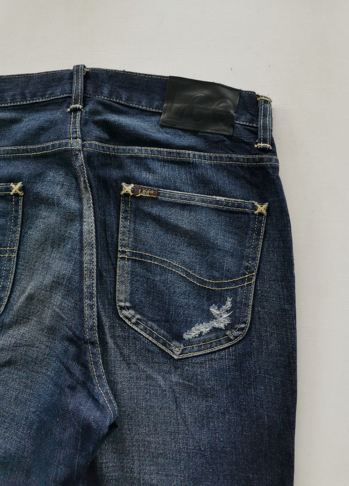 Lee × Number (N)ine Lee x Nano Universe Tapered Ankle Jeans Size US 32 / EU 48 - 8 Thumbnail