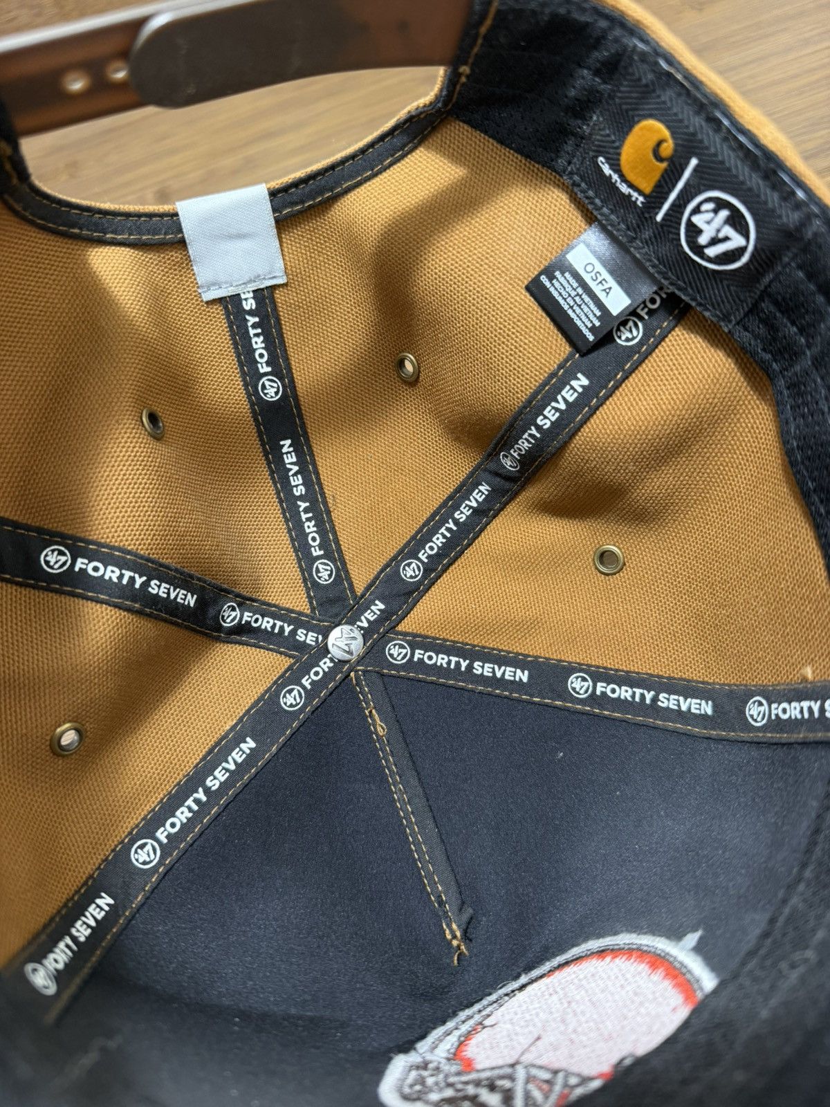 Carhartt Carhartt x Cleveland Browns Cap Size ONE SIZE - 4 Thumbnail