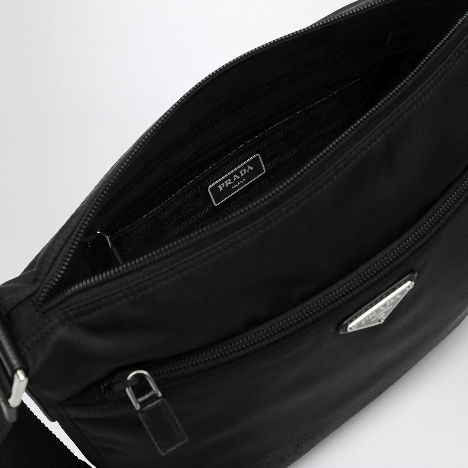 Prada PRADA Black Re-Nylon Shoulder Bag New & Authentic Size ONE SIZE - 4 Thumbnail