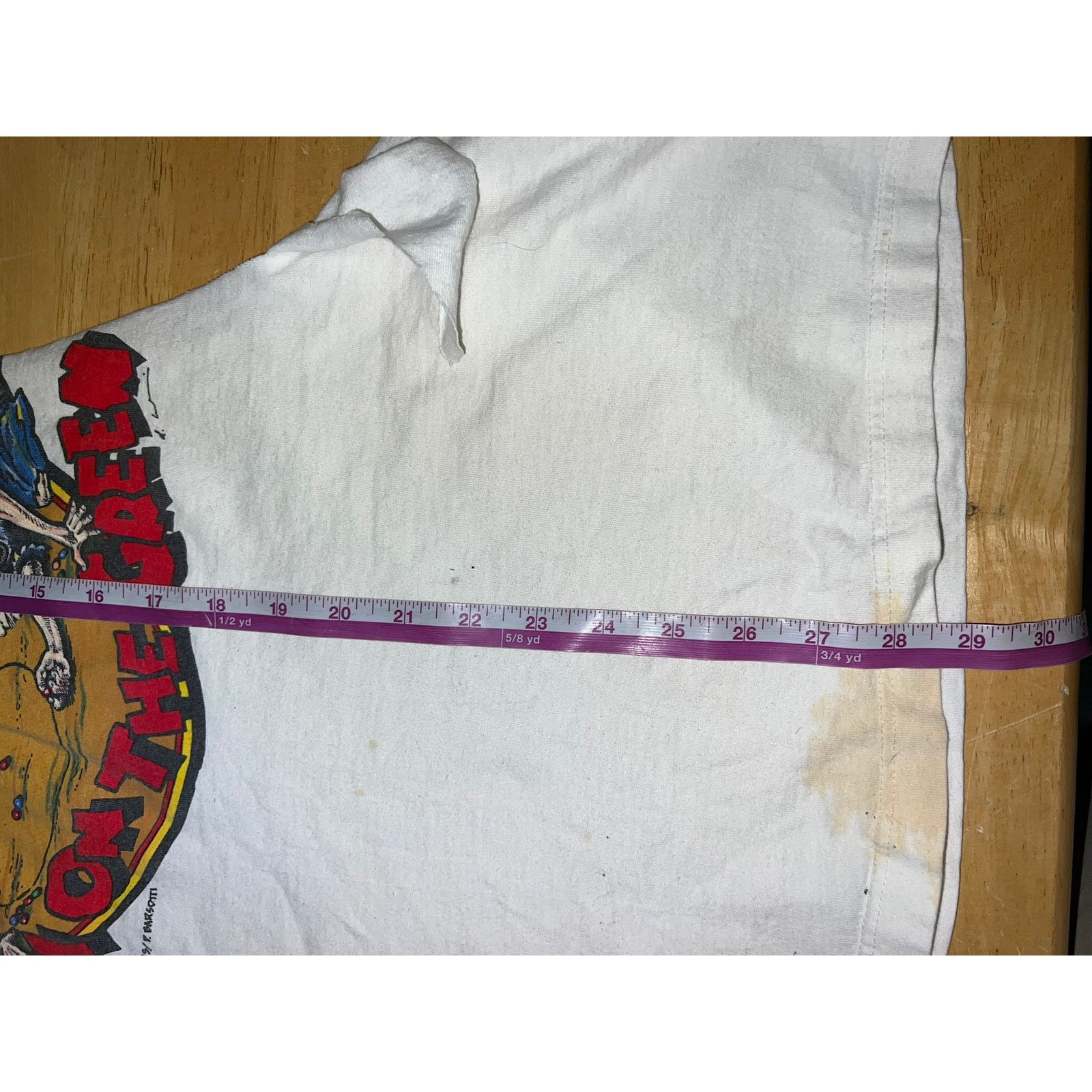 Vintage Vintage Rolling Stones Tank Shirt Living Colour Chopped XL Size US XL / EU 56 / 4 - 15 Thumbnail