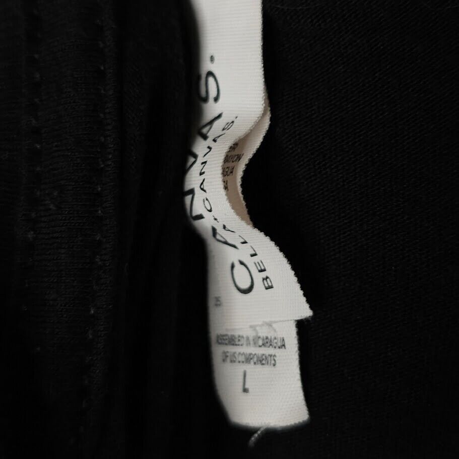 Canvas Haunters Hangout T Shirt Mens Size Large Black Haunters Size US L / EU 52-54 / 3 - 5 Thumbnail