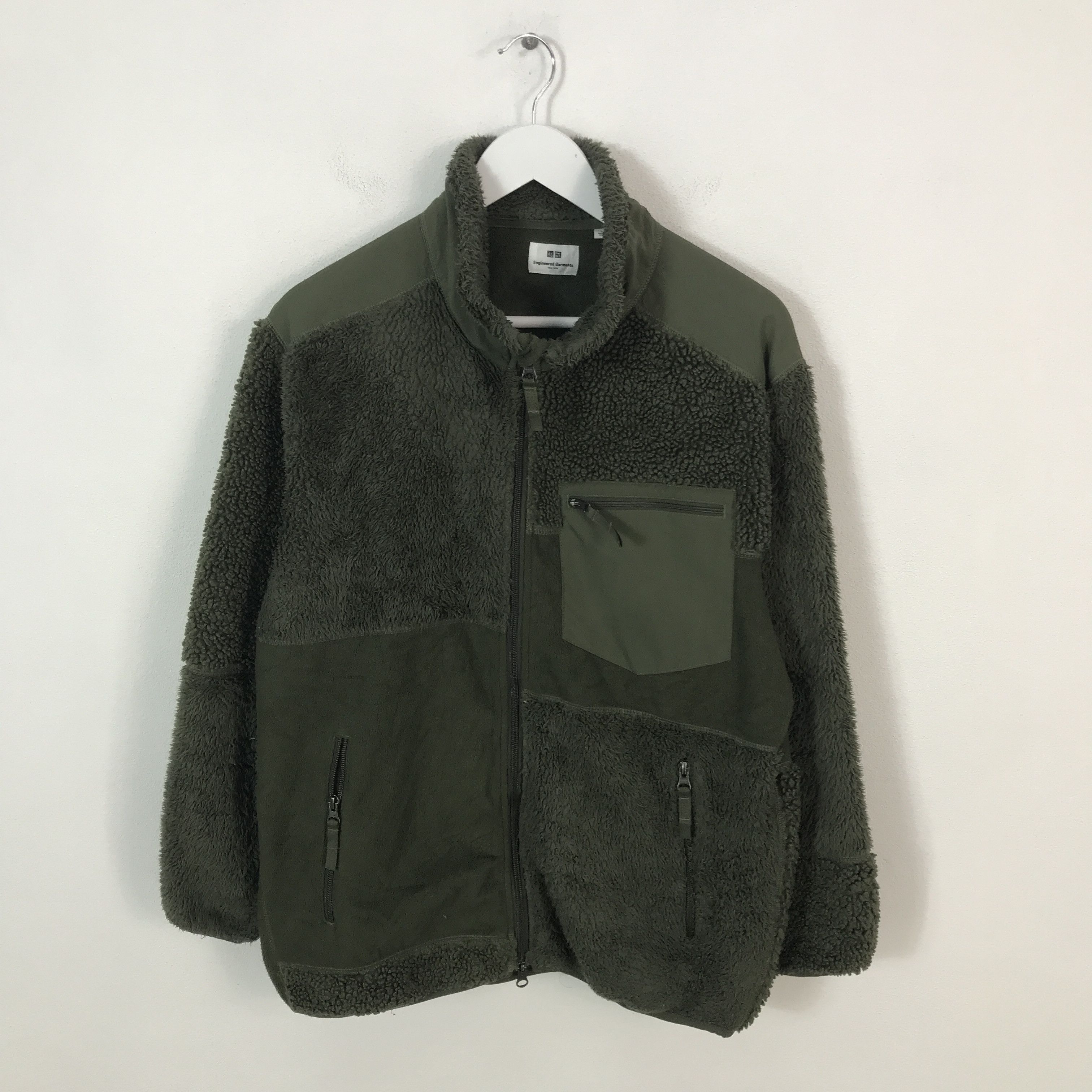 Japanese Brand UNIQLO x engineered garments Zipper Fleece Winter jacket Size US M / EU 48-50 / 2 - 1 Thumbnail