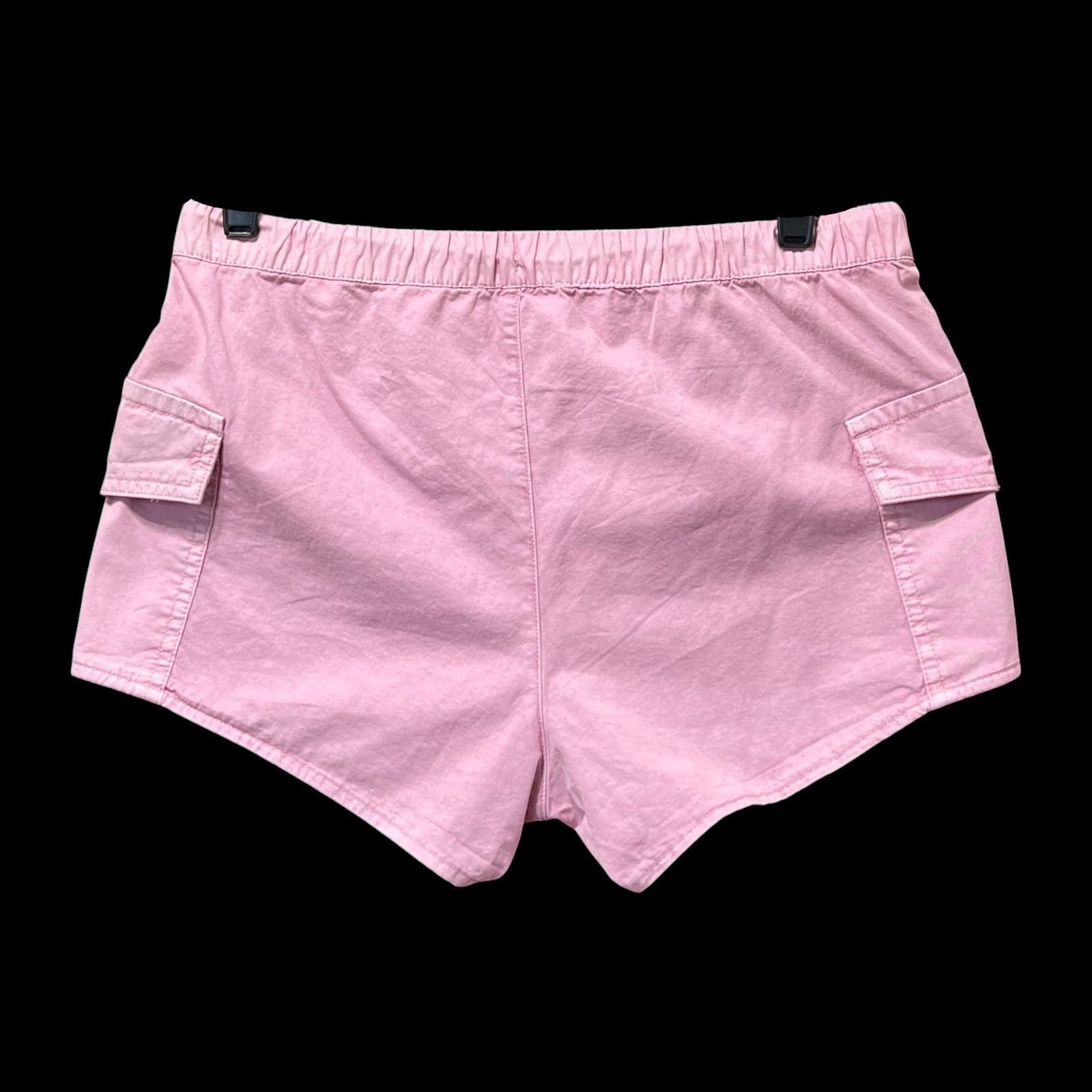 Arizona Jean Co. Arizona - Women's Low Rise Pull-On Short Juniors - Pink - Ex Size 30" / US 8 / IT 44 - 2 Thumbnail