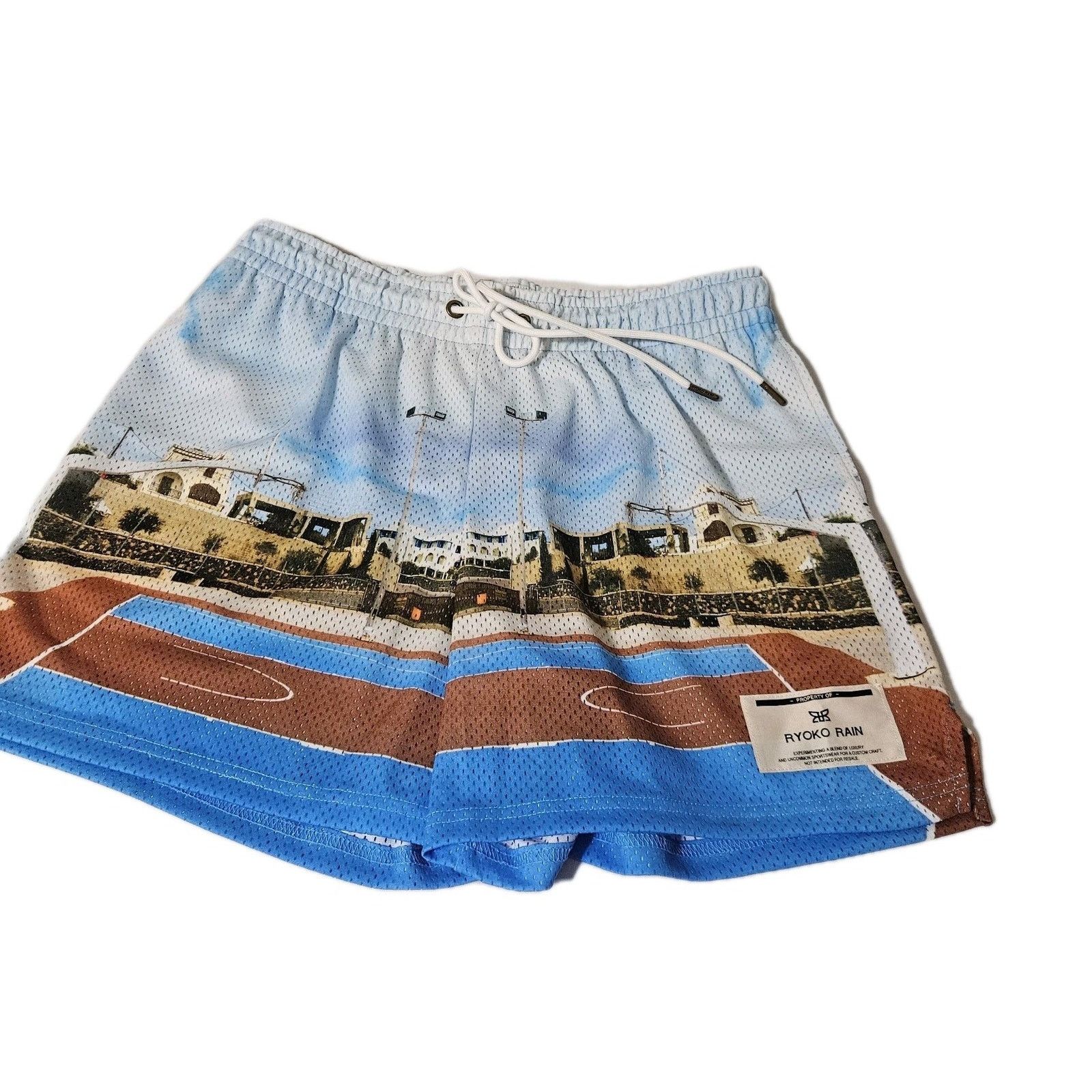 Ryoko Rain Ryoko Rain Shorts XL Blue FIRST NFC DROP Drawstring Mesh USA Size US 36 / EU 52 - 1 Thumbnail