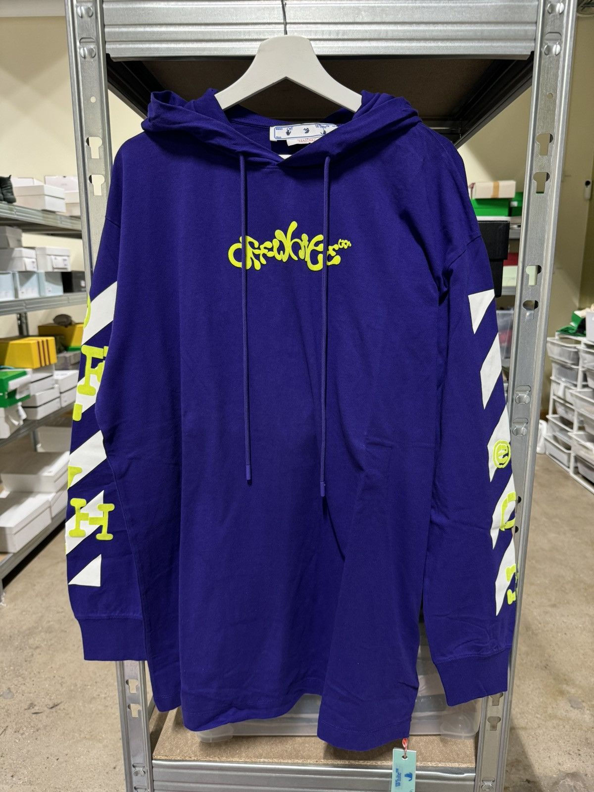 Off-White Off-White Opposite Arrow Hoodie NEW 800$ Size US M / EU 48-50 / 2 - 2 Thumbnail