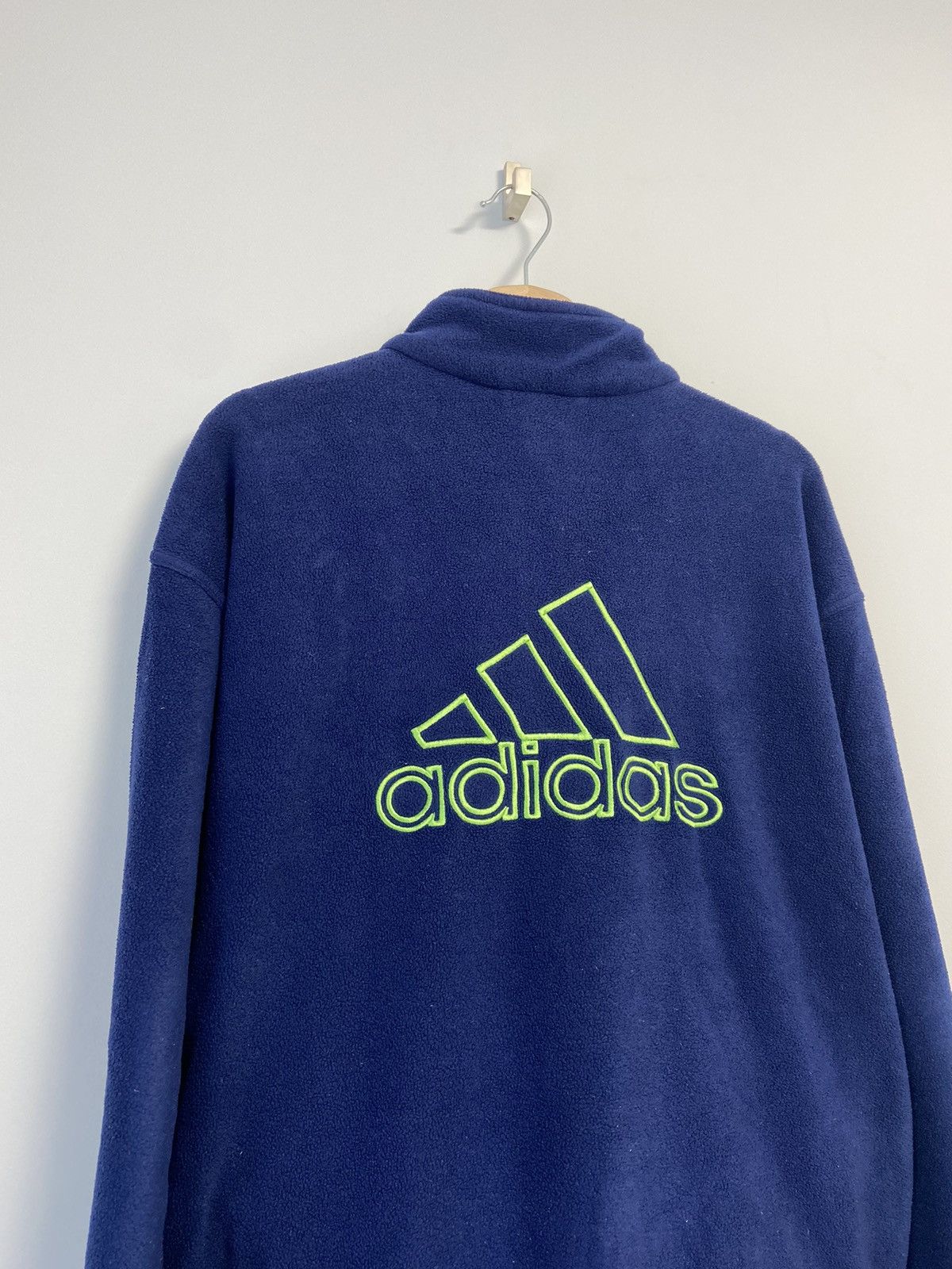 Vintage Adidas Vintage Fleece 90’s Rare Size US M / EU 48-50 / 2 - 2 Thumbnail
