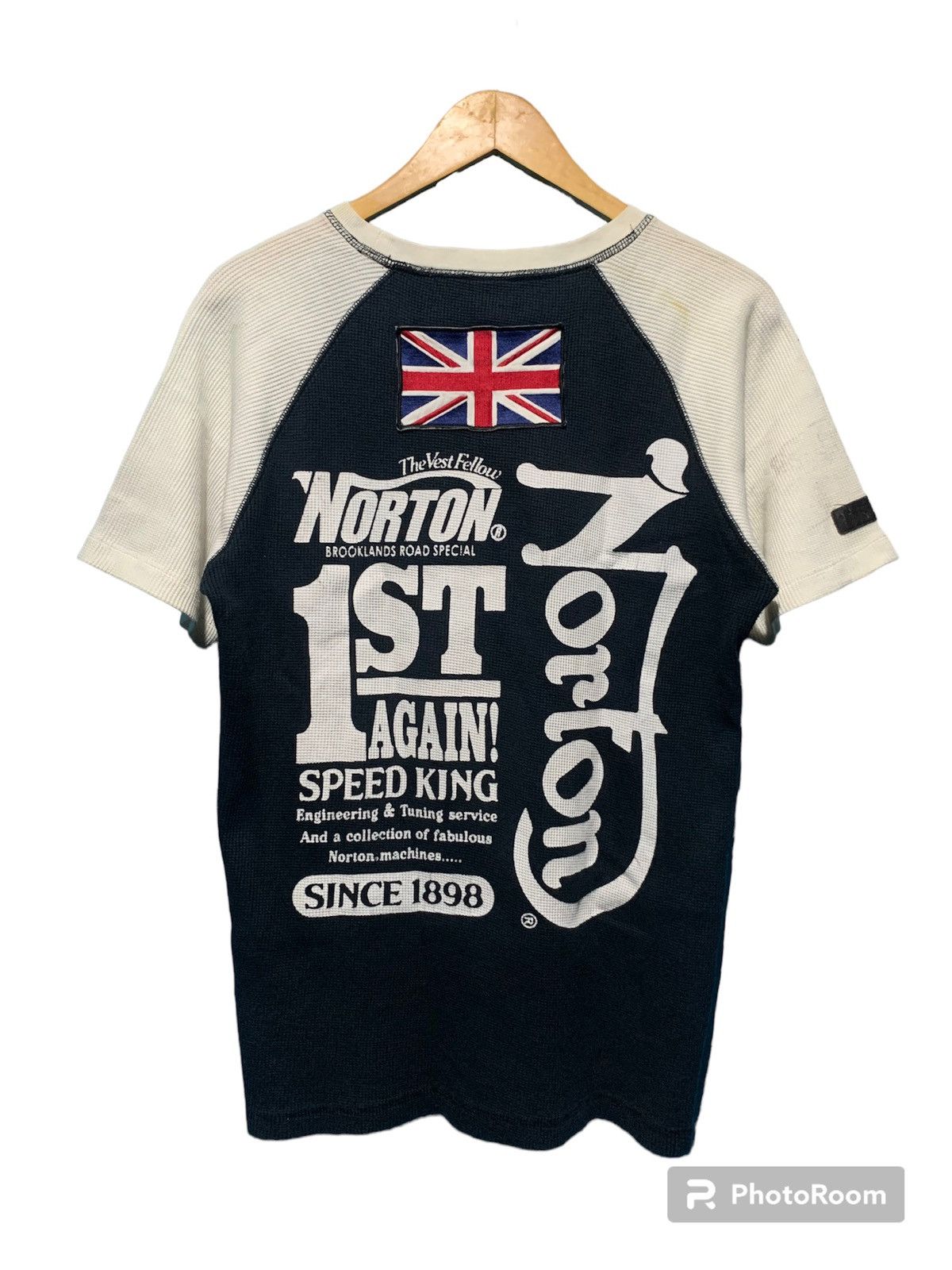 Japanese Brand Norton motorcycles brooklands road special 1st t-shirt Size US L / EU 52-54 / 3 - 1 Thumbnail