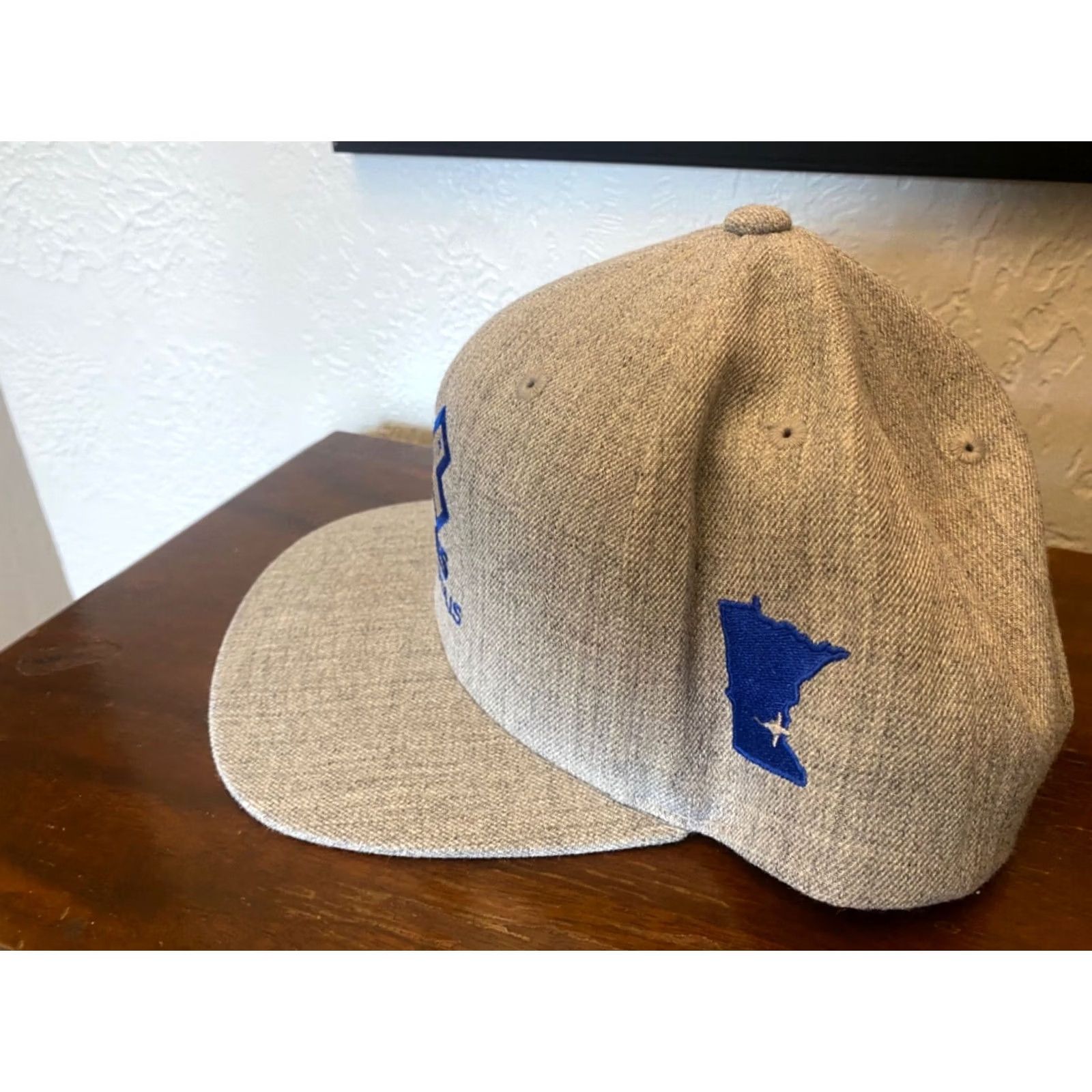 Vintage X Games Minneapolis Snapback Hat Men Adjustable Gray Blue Trucker Cap Cap Hat Logo Twill Cap Size ONE SIZE - 2 Thumbnail