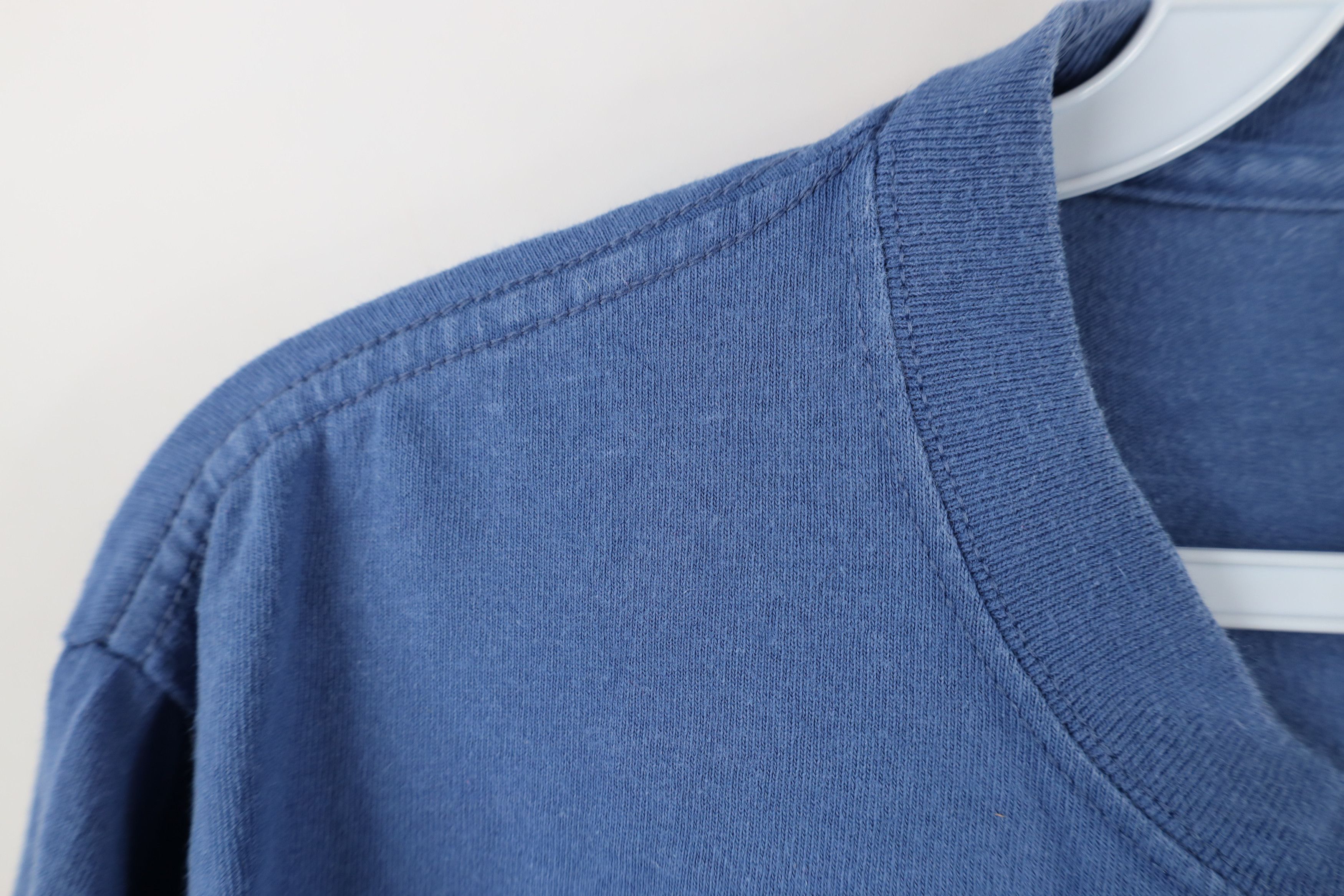 Vintage Simply Southern Spell Out Puppy Dog Long Sleeve T-Shirt Blue Size S / US 4 / IT 40 - 6 Thumbnail