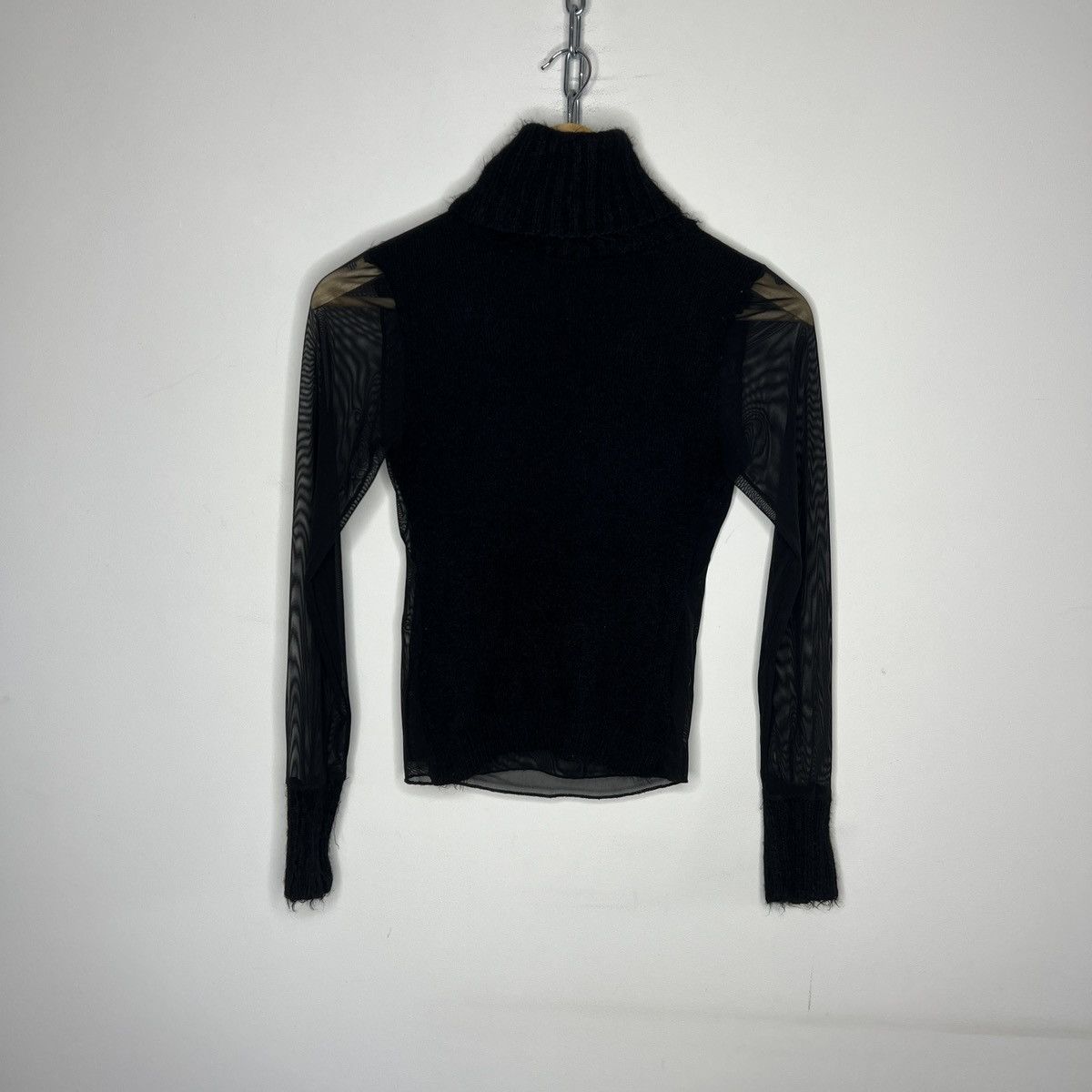 Japanese Brand Vintage Mesh Top Miss Sixty JPG If Six Was Nine LGB Style Size S / US 4 / IT 40 - 7 Thumbnail
