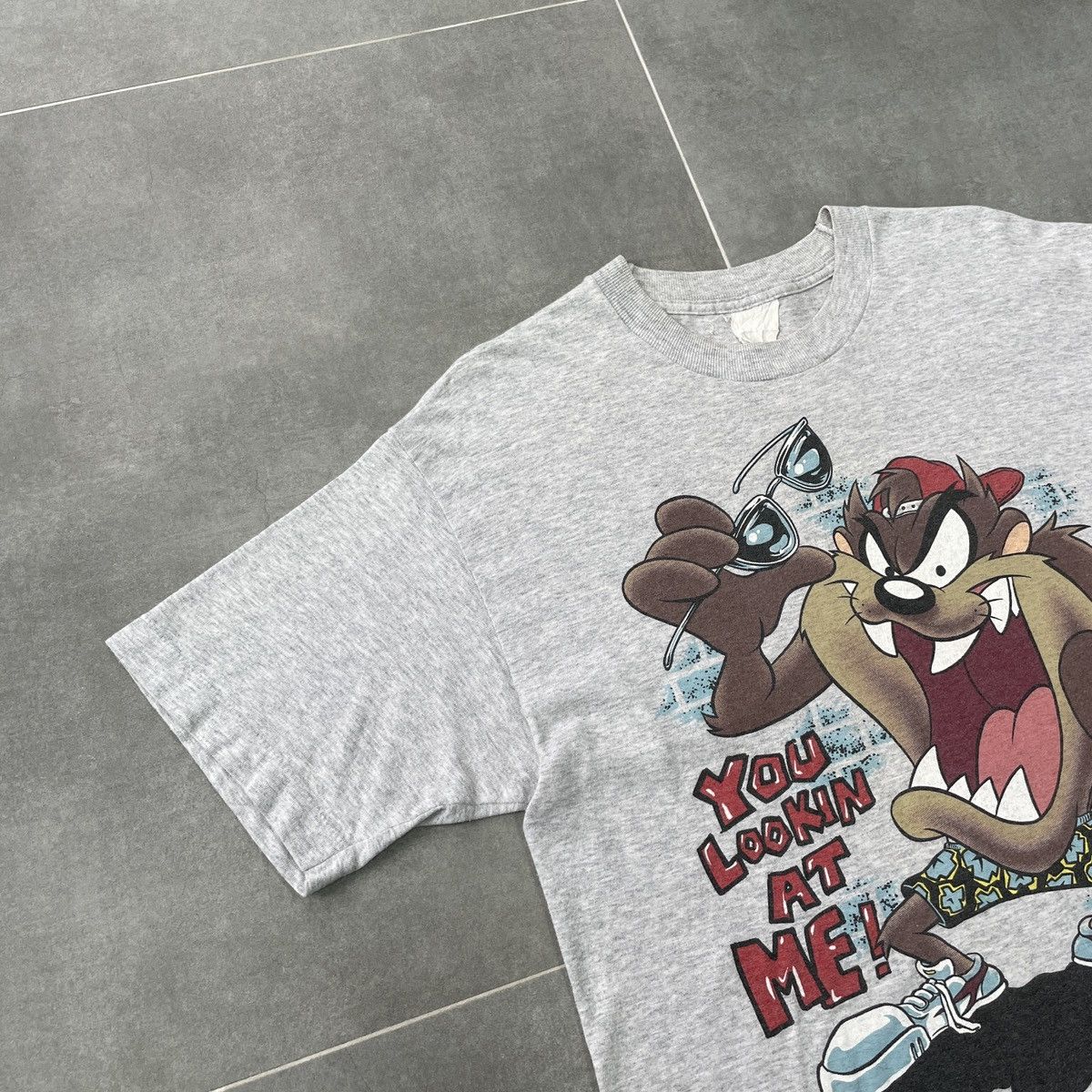 Vintage × Warner Bros Vintage Warner Bros. Tasmanian Devil Taz 1995 T-Shirt Size M Size US M / EU 48-50 / 2 - 3 Thumbnail