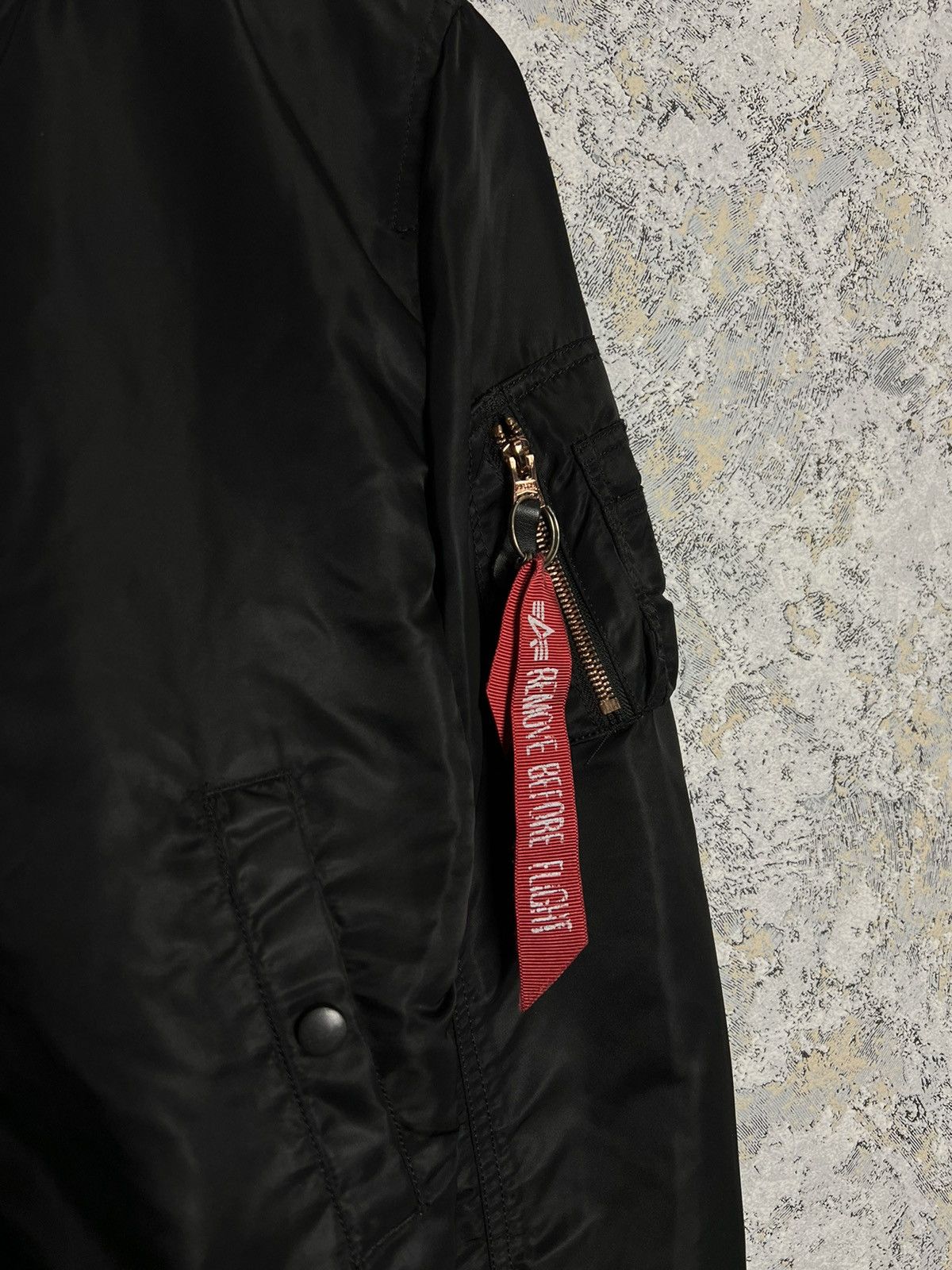 Alpha Industries × Vintage Alpha Industries MA-1 Flight Bomber Insulated Jacket Size M Size M / US 6-8 / IT 42-44 - 3 Thumbnail