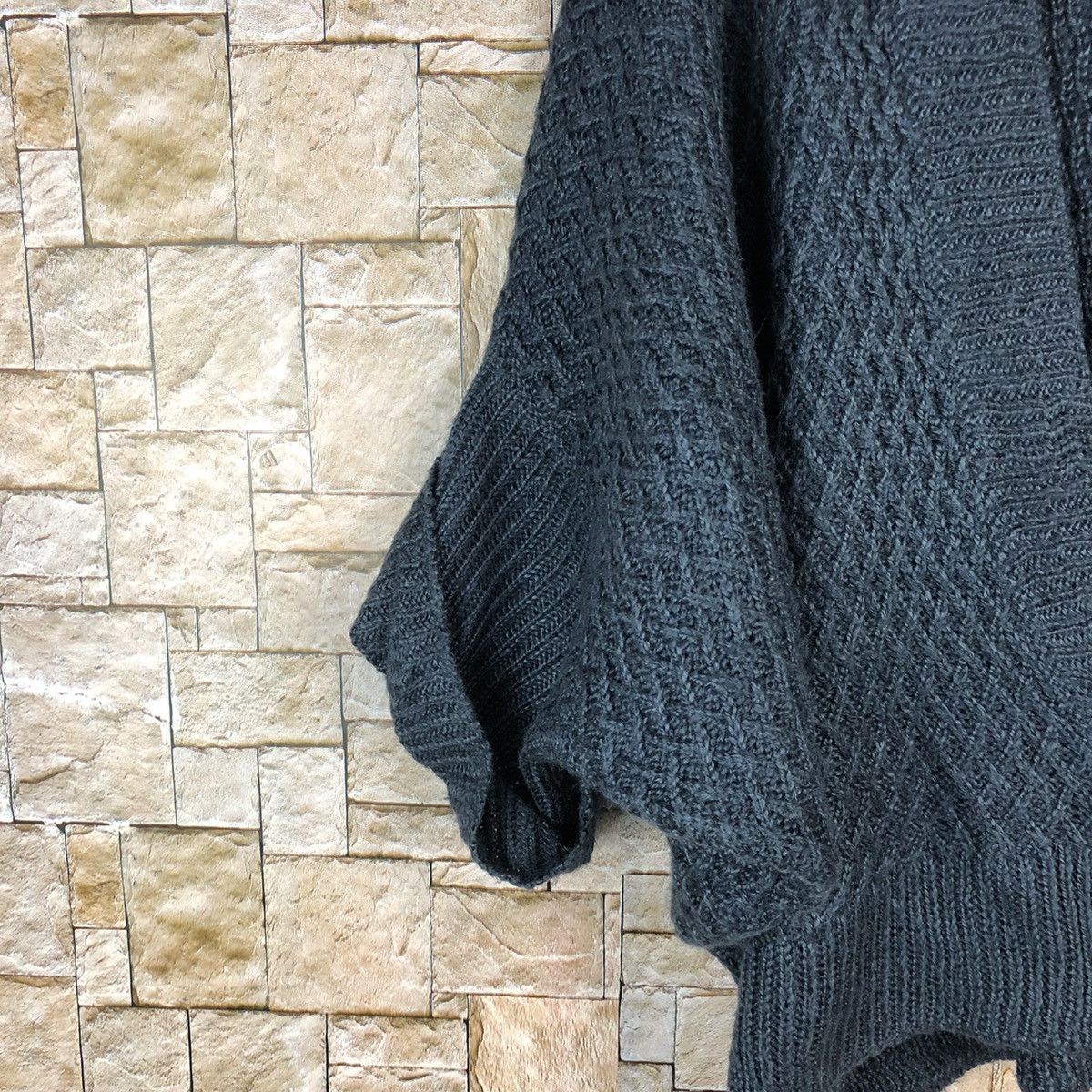 Homespun Knitwear × Japanese Brand Vevs Dark Blue Knitwear cardigan #A1087 Size L / US 10 / IT 46 - 6 Thumbnail