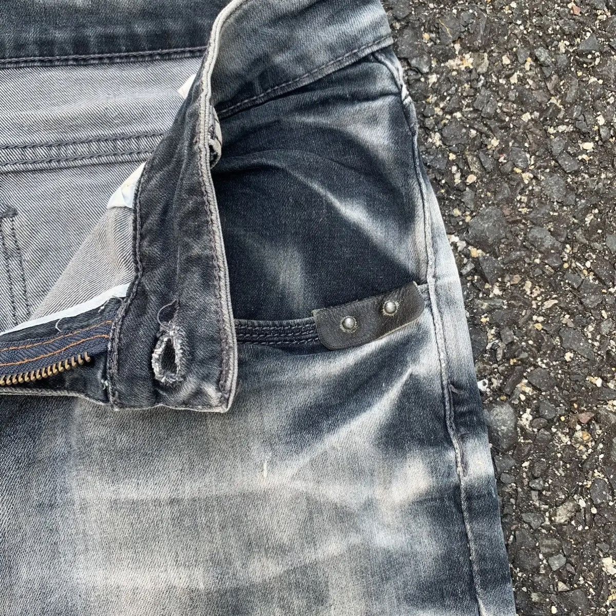 Japanese Brand Niurendangdao Jeans 32x33 Denim Rugged Pants Nice Design Size US 32 / EU 48 - 6 Thumbnail