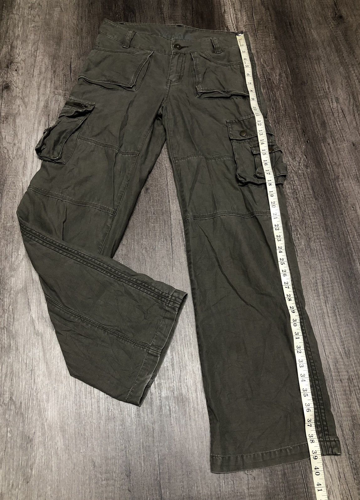Designer × Japanese Brand Vintage Magic Square Cargo Pant Multi Pocket Size US 29 - 6 Thumbnail