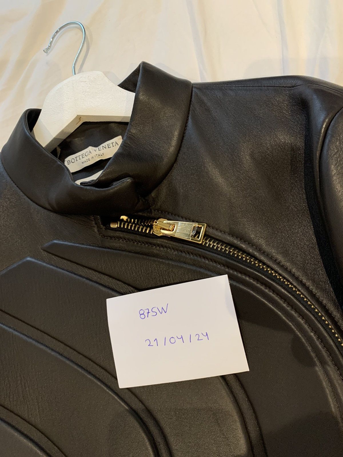 Bottega Veneta Leather jacket bottega veneta Size S / US 4 / IT 40 - 8 Thumbnail