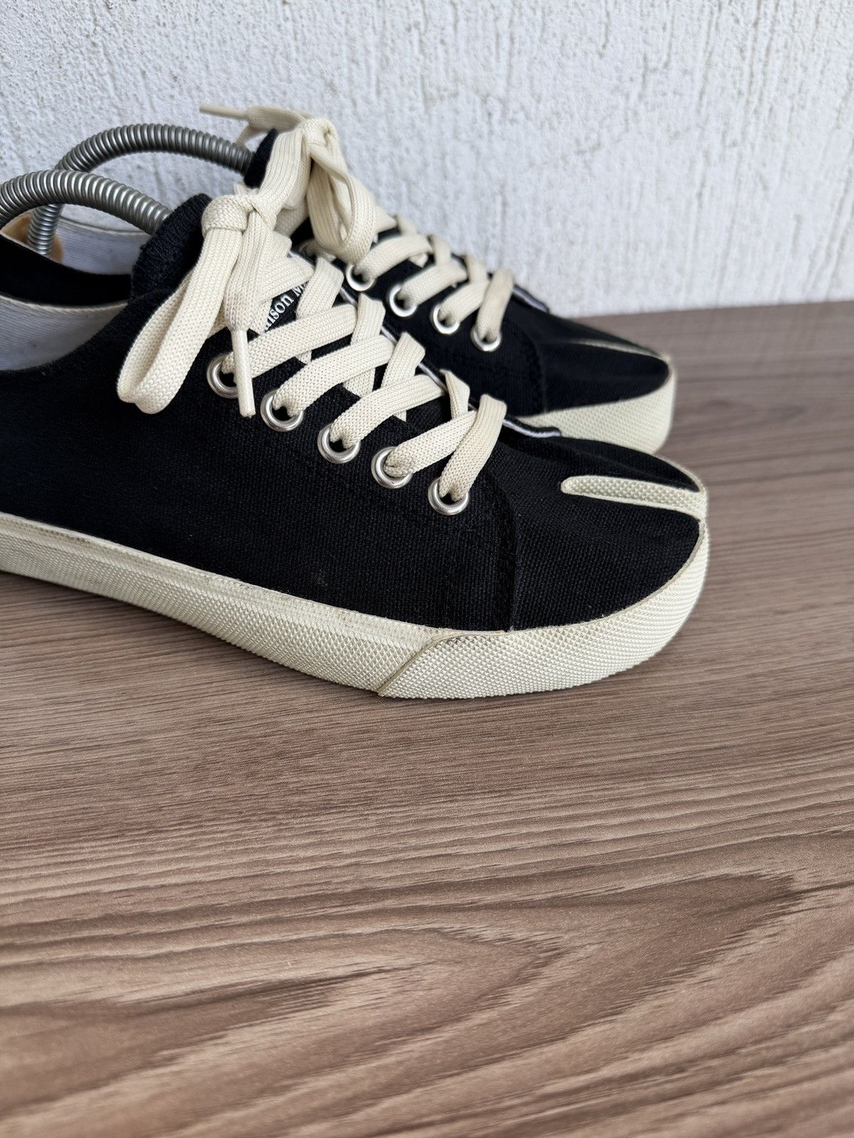 Maison Margiela Tabi canvas sneakers Size US 8.5 / IT 38.5 - 2 Thumbnail