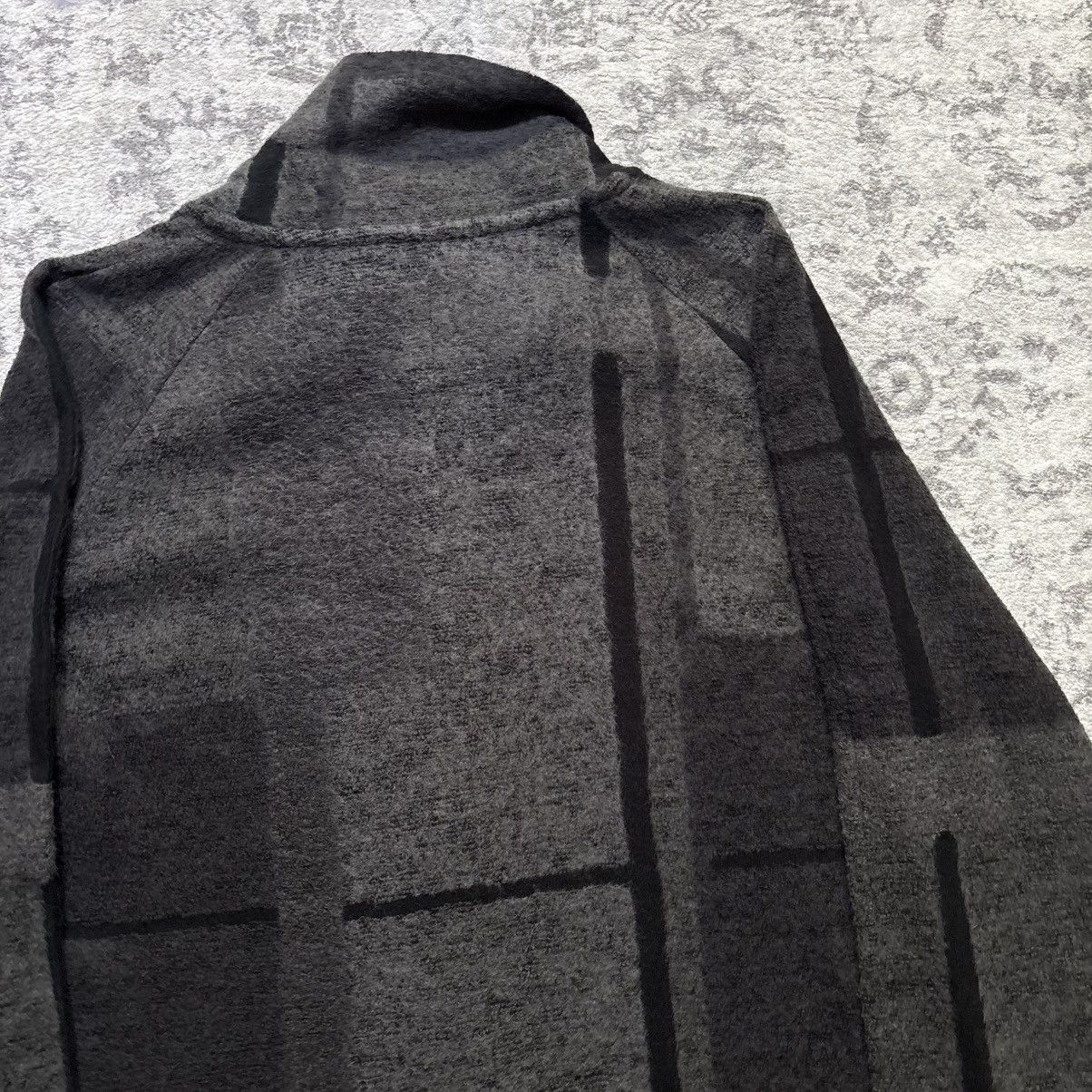 The Viridi-anne The Viridi-Anne Geometric Zip-Up Wool Sweater Size US L / EU 52-54 / 3 - 9 Thumbnail