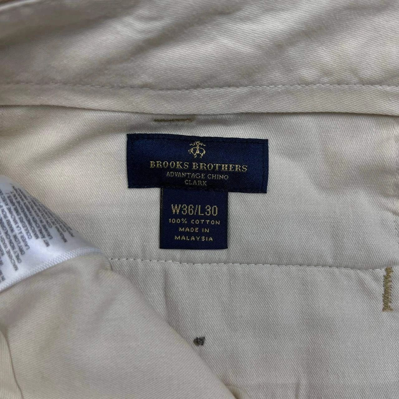 Brooks Brothers Brooks Brothers Pants 36x30 Chino Straight Fit Pocket Cotton Size US 36 / EU 52 - 3 Thumbnail