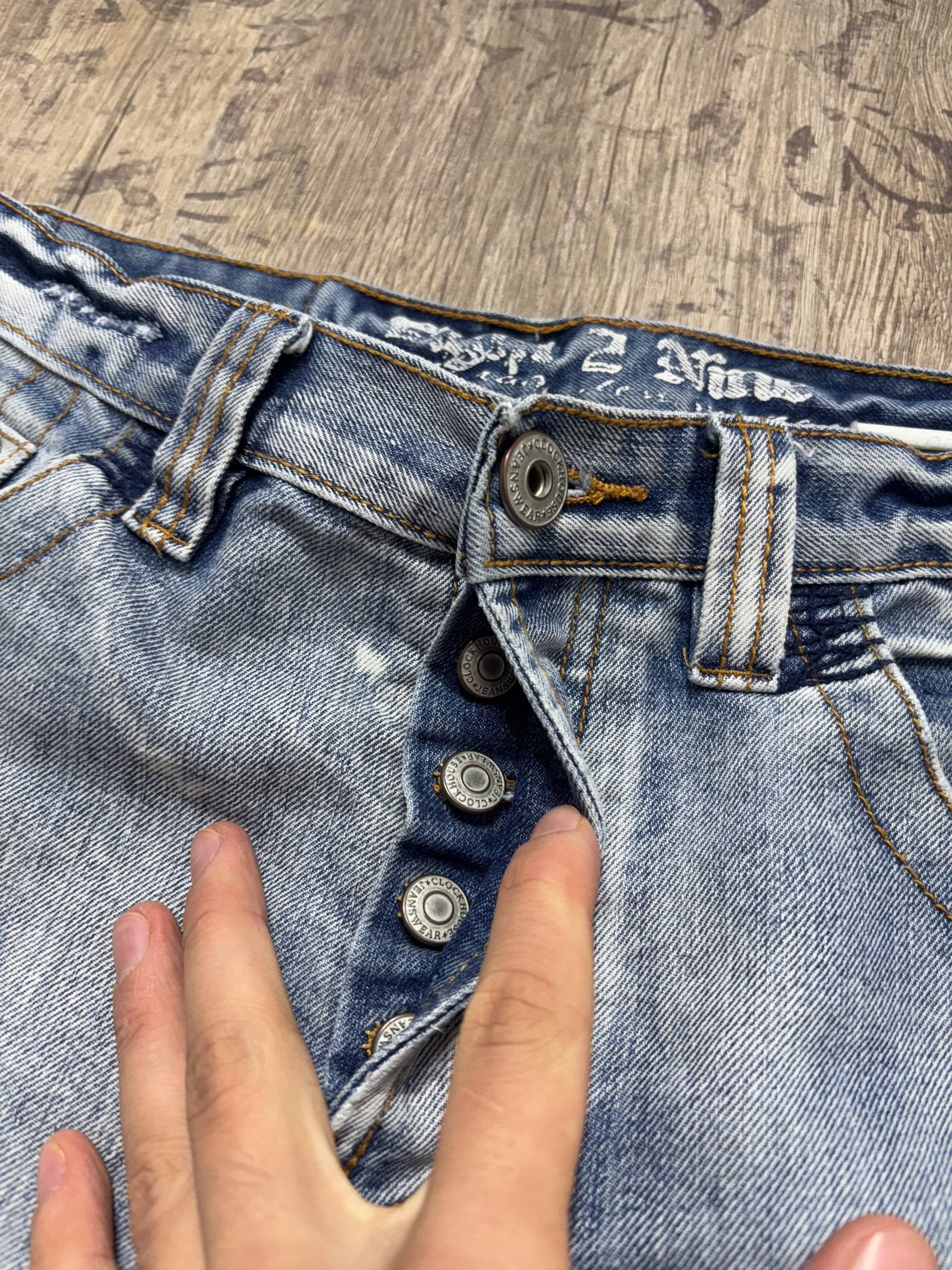 Hysteric Glamour VtG Balenciaga FLARED RICK OWENS type! RARE Jeans Size US 32 / EU 48 - 6 Thumbnail