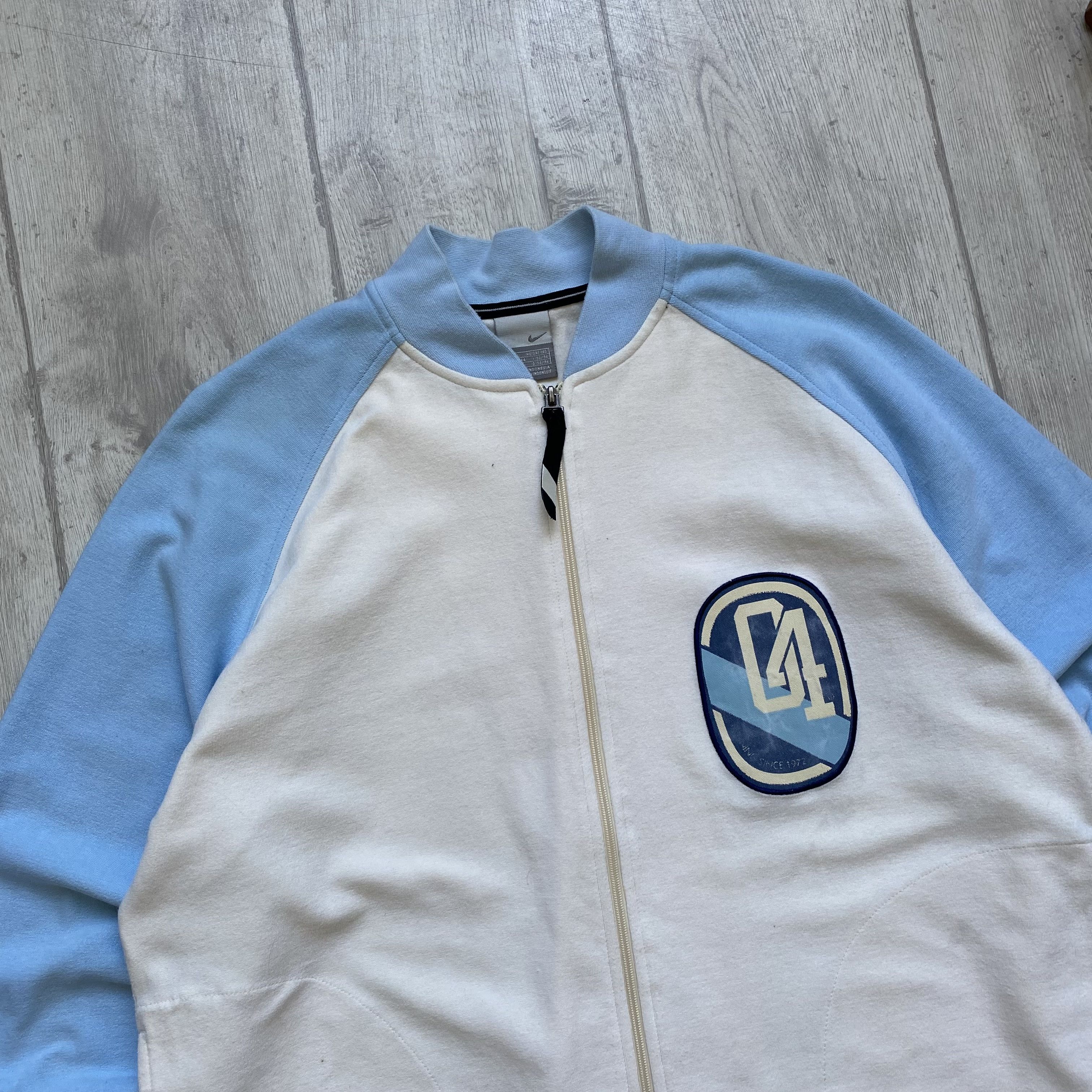 Nike 👟 Vintage 90s Nike Cortez Track Top jacket bomber light Size US L / EU 52-54 / 3 - 2 Thumbnail