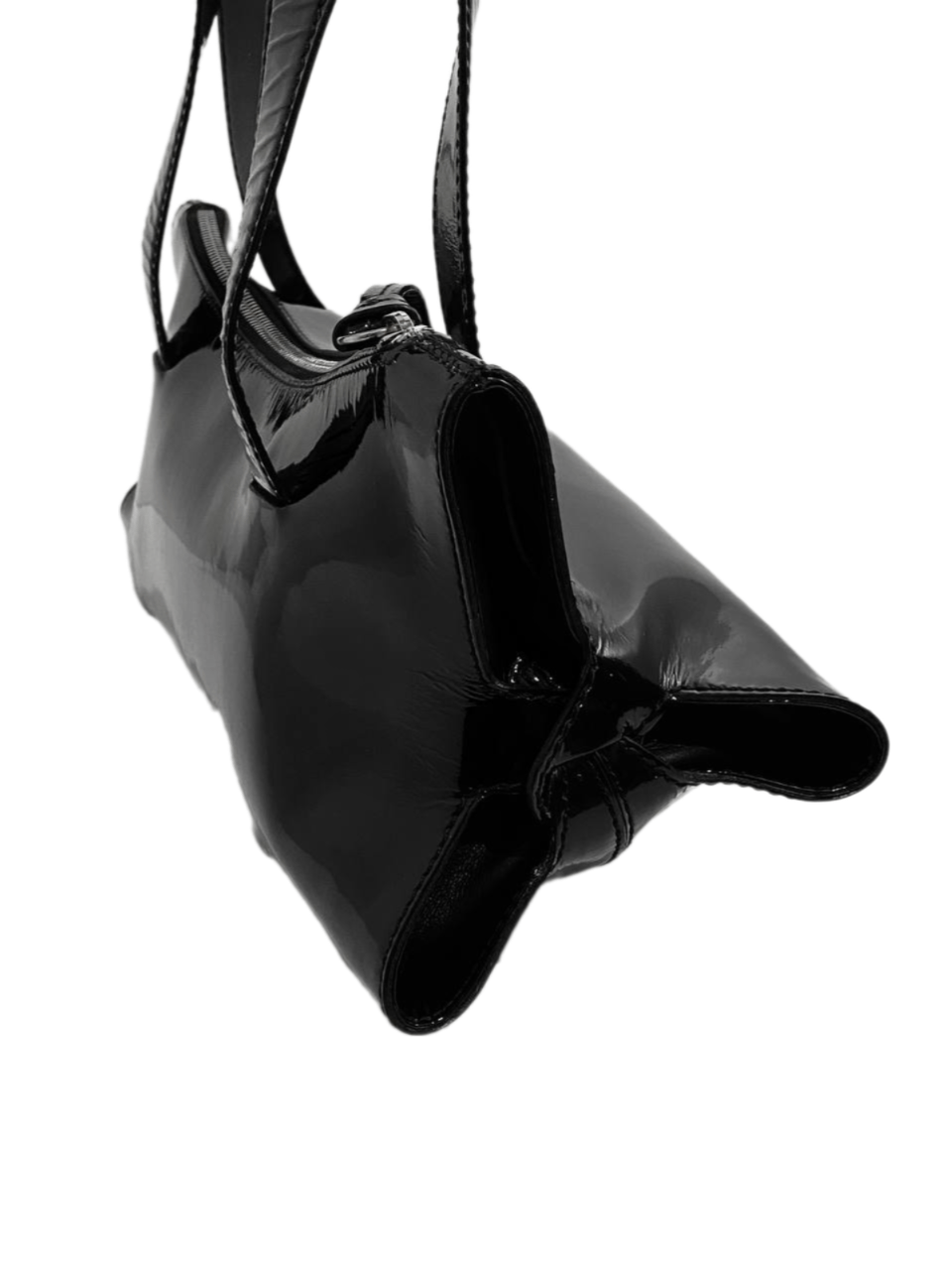 Tod's TOD'S Tods Logo Baguette Black Leather Shoulder Hand Bag Size ONE SIZE - 8 Thumbnail