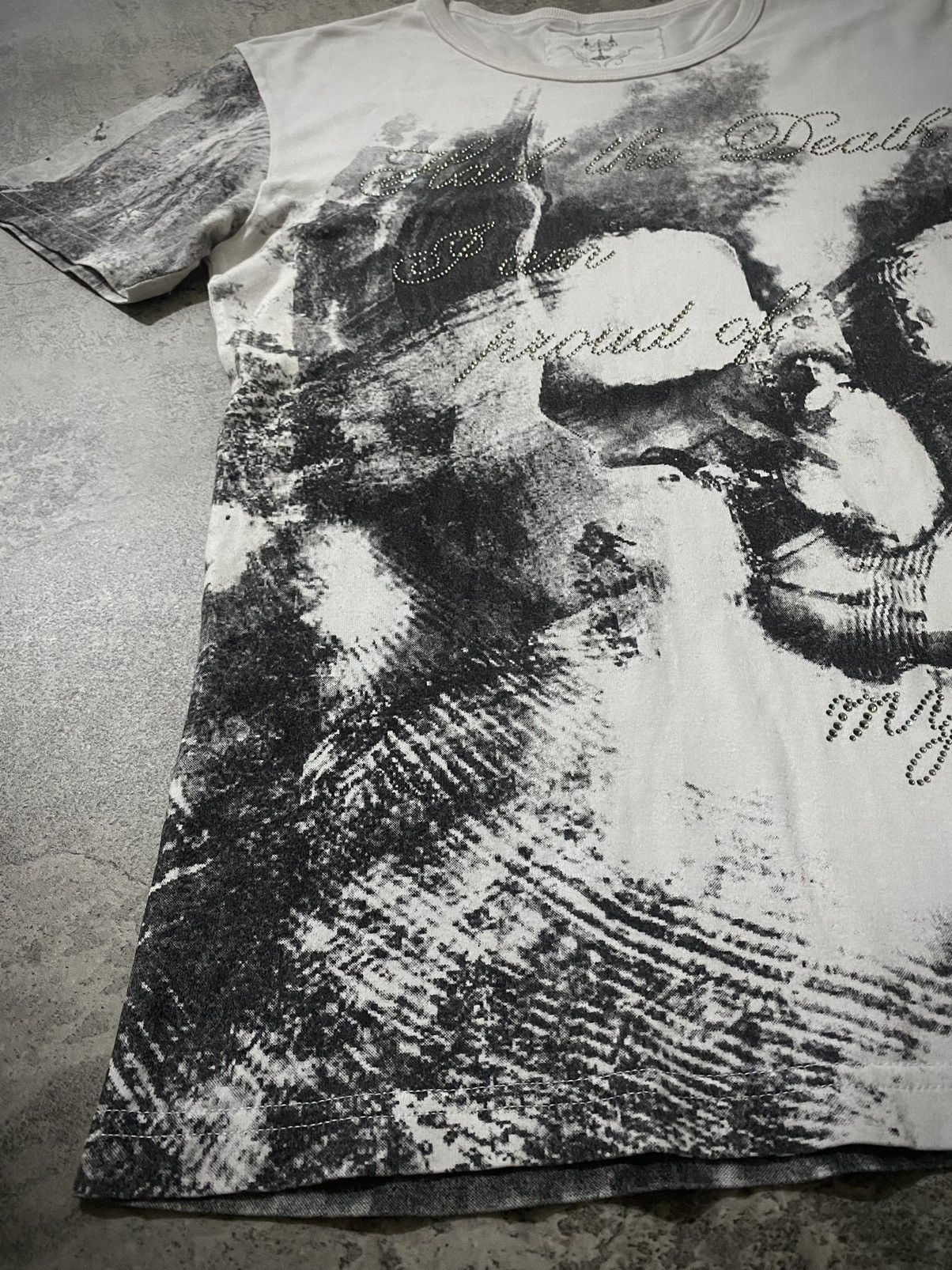 Hysteric Glamour Xfrm skull grunge poem ifsixwasnine tshirt Size US M / EU 48-50 / 2 - 6 Thumbnail