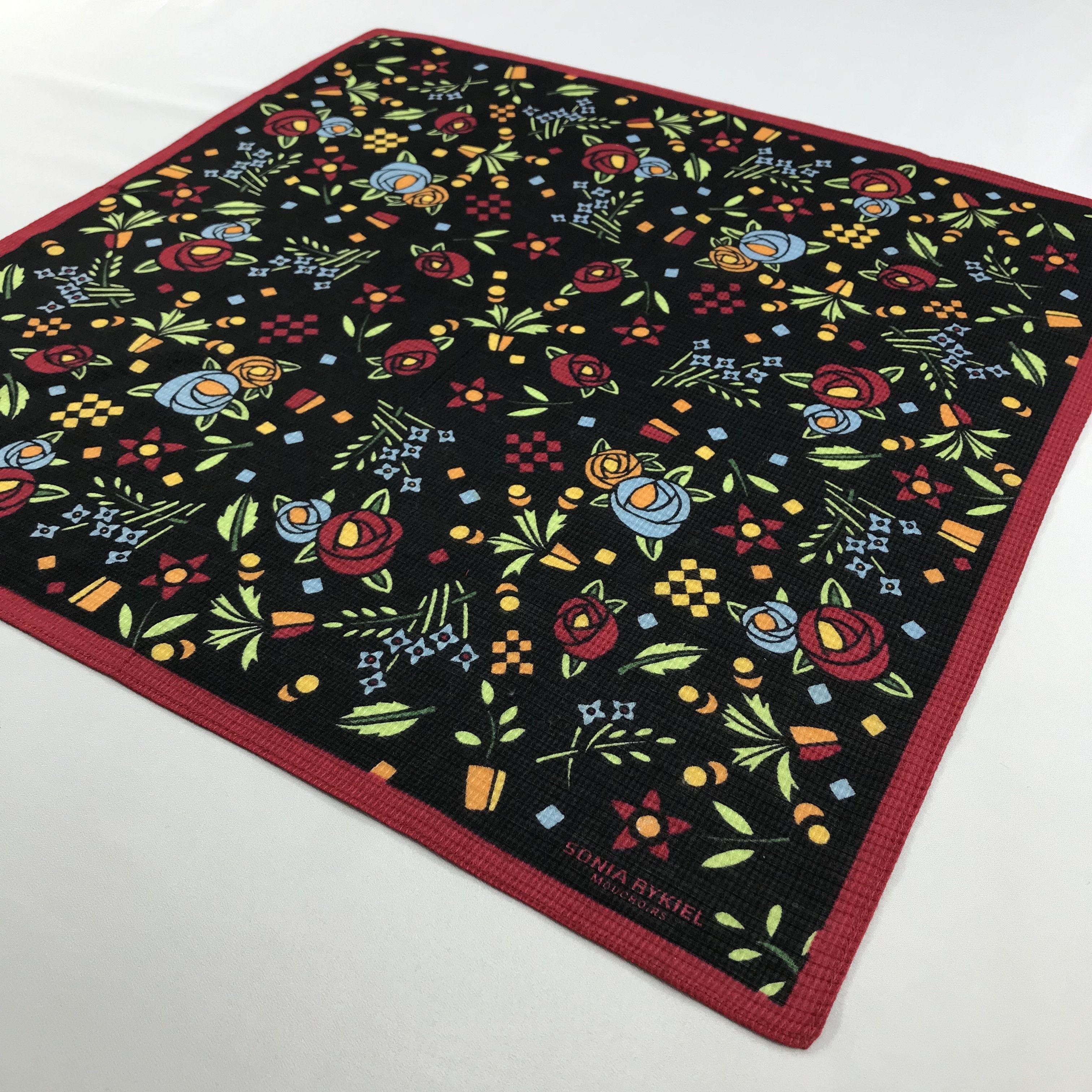 Sonia Rykiel × Vintage Sonia Rykiel Bandana / Handkerchief / Neckerchief - S2187 Size ONE SIZE - 2 Thumbnail