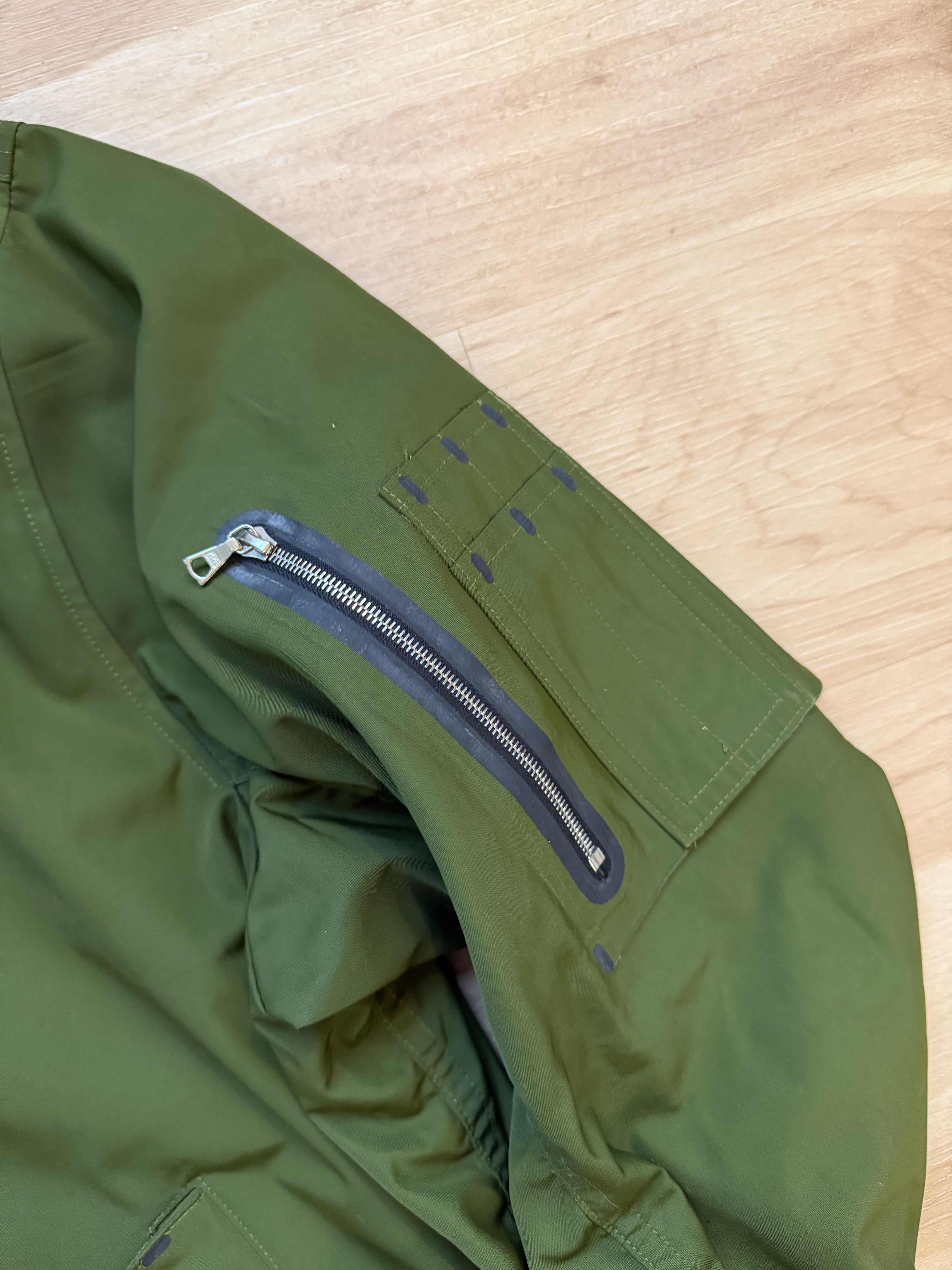 Nike Green NikeLab Bomber Size US L / EU 52-54 / 3 - 3 Thumbnail