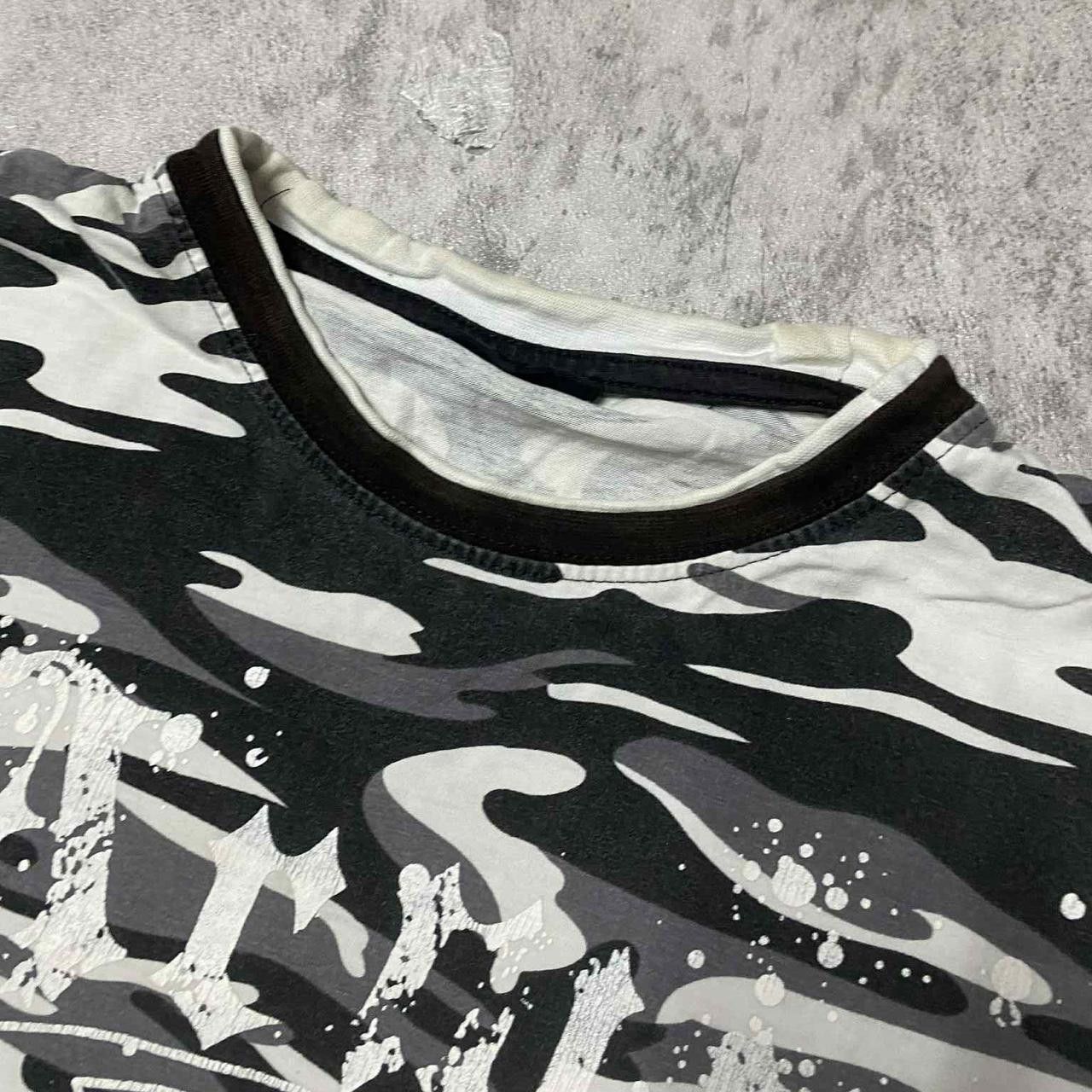 Other Black & grey camo graphic tee #grunge Size US S / EU 44-46 / 1 - 3 Thumbnail
