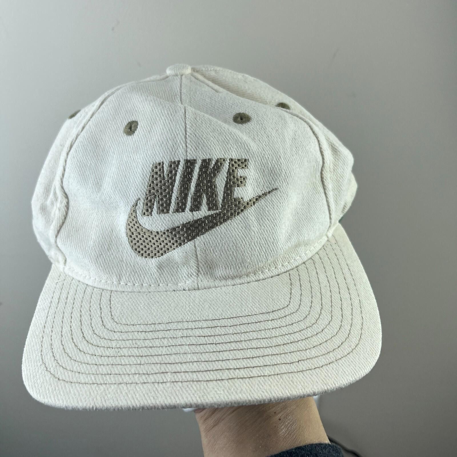 Nike Vintage 90s Nike Swoosh Snapback Hat Size ONE SIZE - 1 Thumbnail