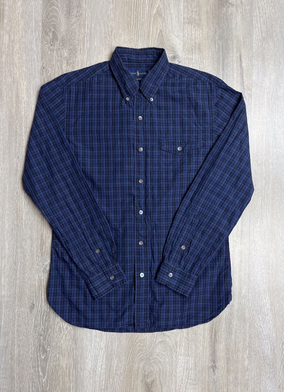 Polo Ralph Lauren Casual Men's Polo Ralph Lauren Plaid Shirt Buttons Up Size US M / EU 48-50 / 2 - 2 Thumbnail