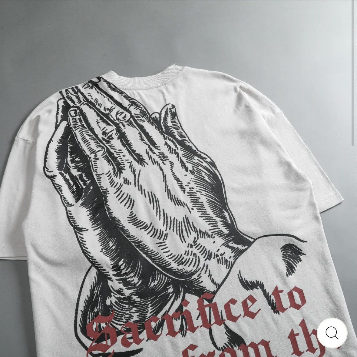 Darc Sport DARC SPORT X ” BODYBUILDING SAVED MY LIFE” PRAYING HANDS Size US XL / EU 56 / 4 - 1 Thumbnail