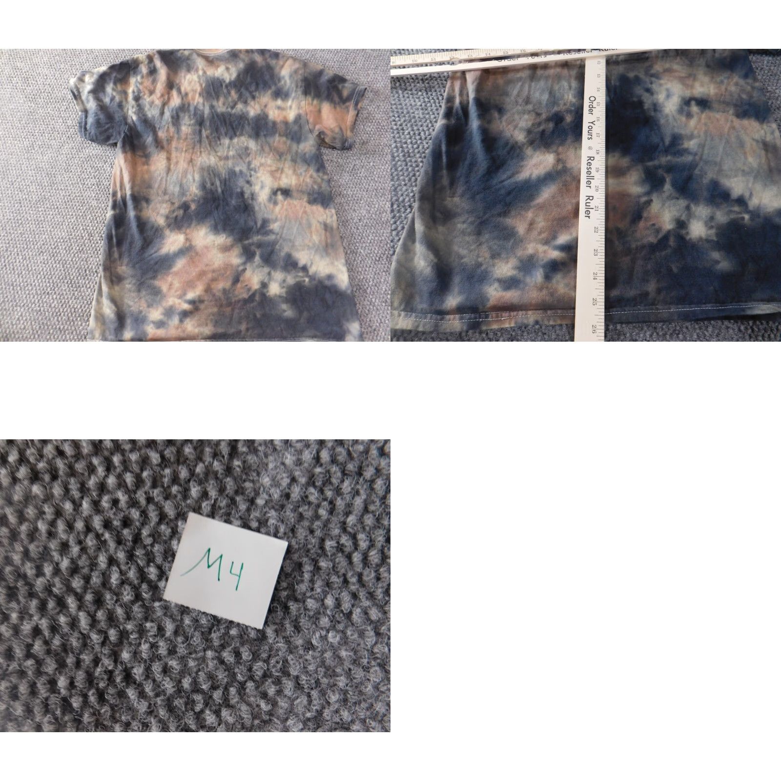 Vintage Johnny Cash Womens Shirt Medium Blue graphic tie-dye Short Sleeve Crew Neck Pullover Casual Regular Women's Shirt Blue Johnny Cash Shirt Size M / US 6-8 / IT 42-44 - 8 Thumbnail