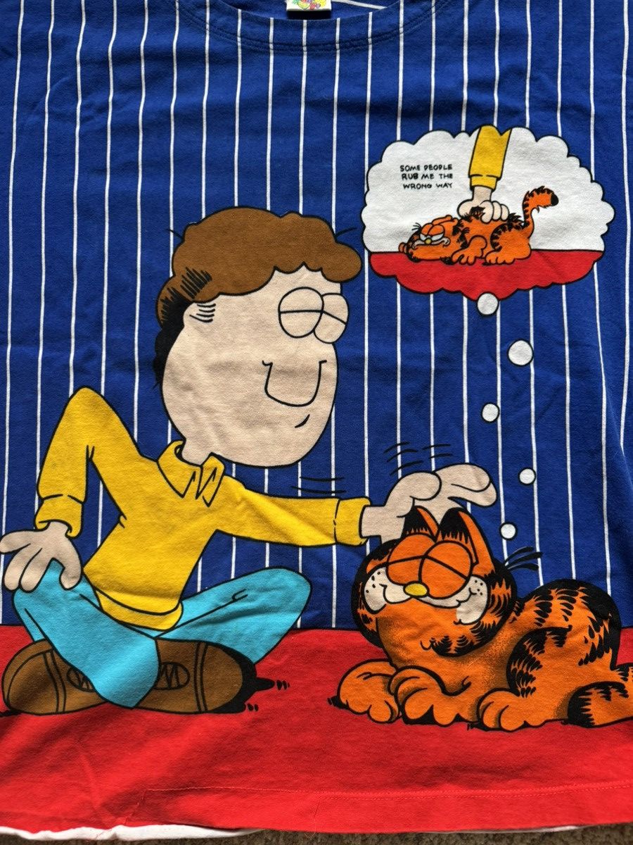Vintage Vintage Garfield comic tshirt Size US M / EU 48-50 / 2 - 2 Thumbnail