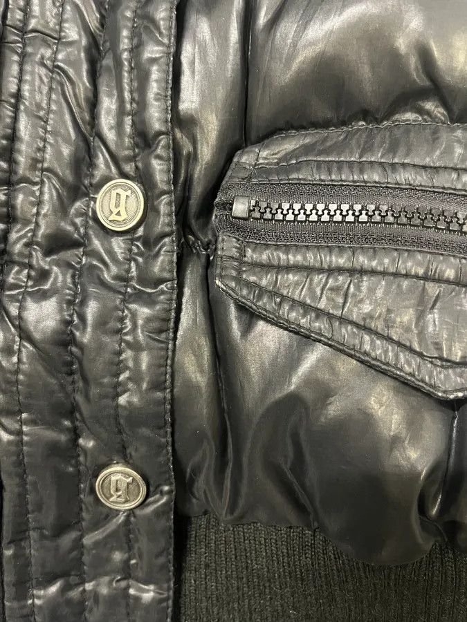 John Galliano AW2010 John Galliano Black Puffer Hooded Jacket Size XS / US 0-2 / IT 36-38 - 5 Thumbnail